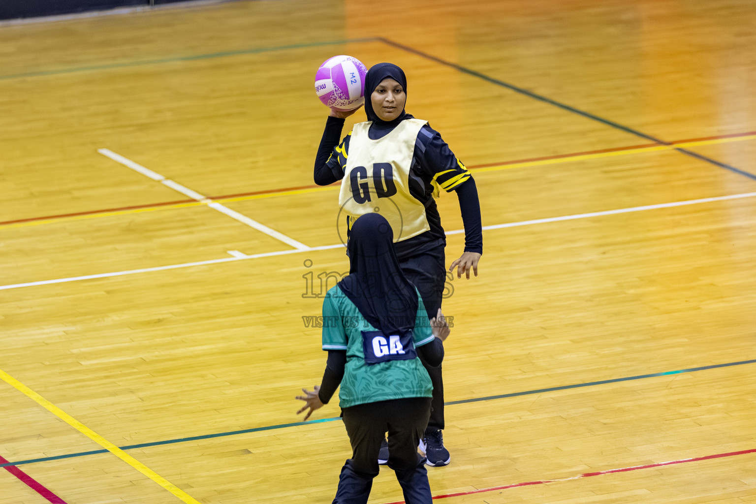 Day 8 of 26th Inter-School Netball Tournament 2025 was held in Social Center Indoor Hall on Sunday, 26th October 2025. Photos: Hassan Simah / images.mv