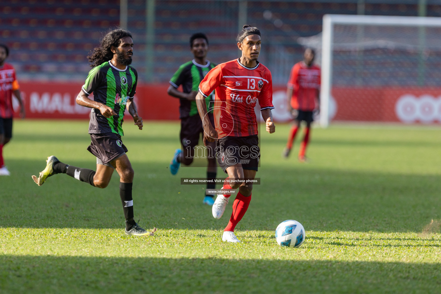 Biss Buru Sports vs JJ Sports Club  in 2nd Division 2022 on 14th July 2022, held in National Football Stadium, Male', Maldives Photos: Hassan Simah / Images.mv