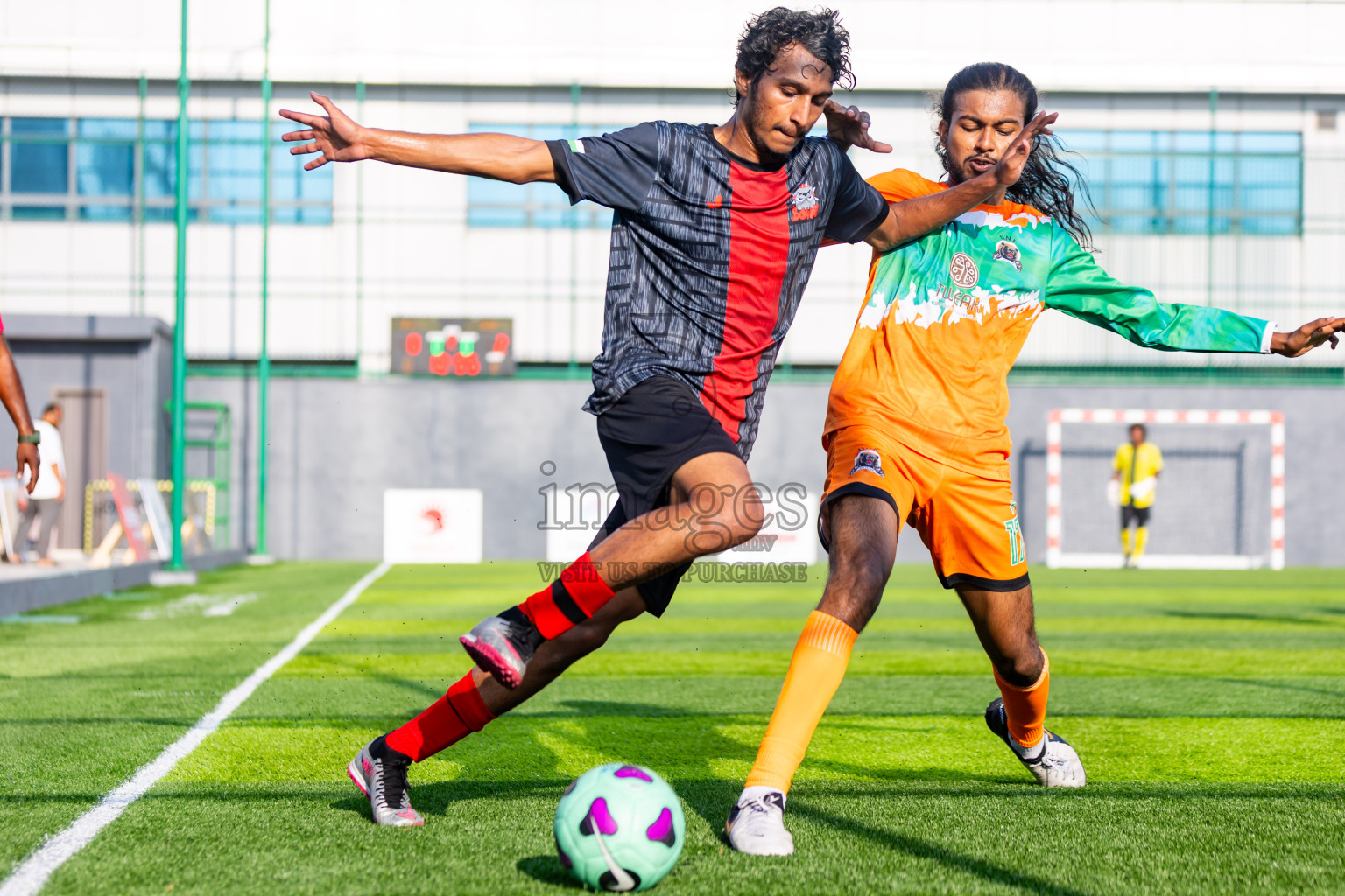 BOWS vs UNF in Day 2 of BG Futsal Challenge 2024 was held on Wednesday, 13th March 2024, in Male', Maldives Photos: Nausham Waheed / images.mv