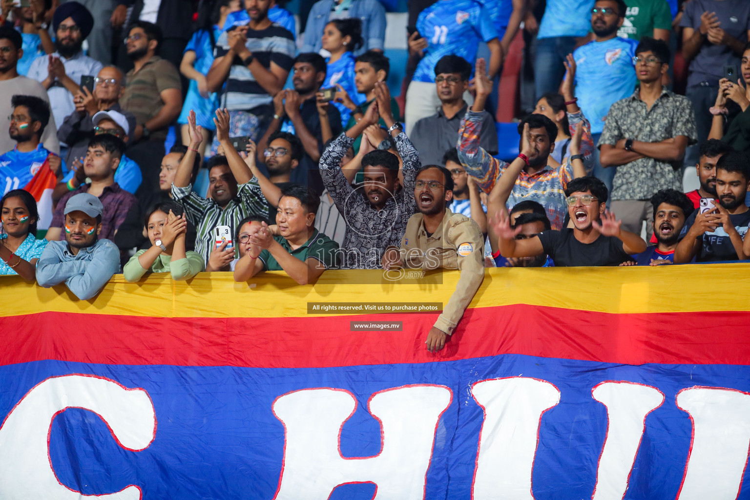 Lebanon vs India in the Semi-final of SAFF Championship 2023 held in Sree Kanteerava Stadium, Bengaluru, India, on Saturday, 1st July 2023. Photos: Nausham Waheed, Hassan Simah / images.mv