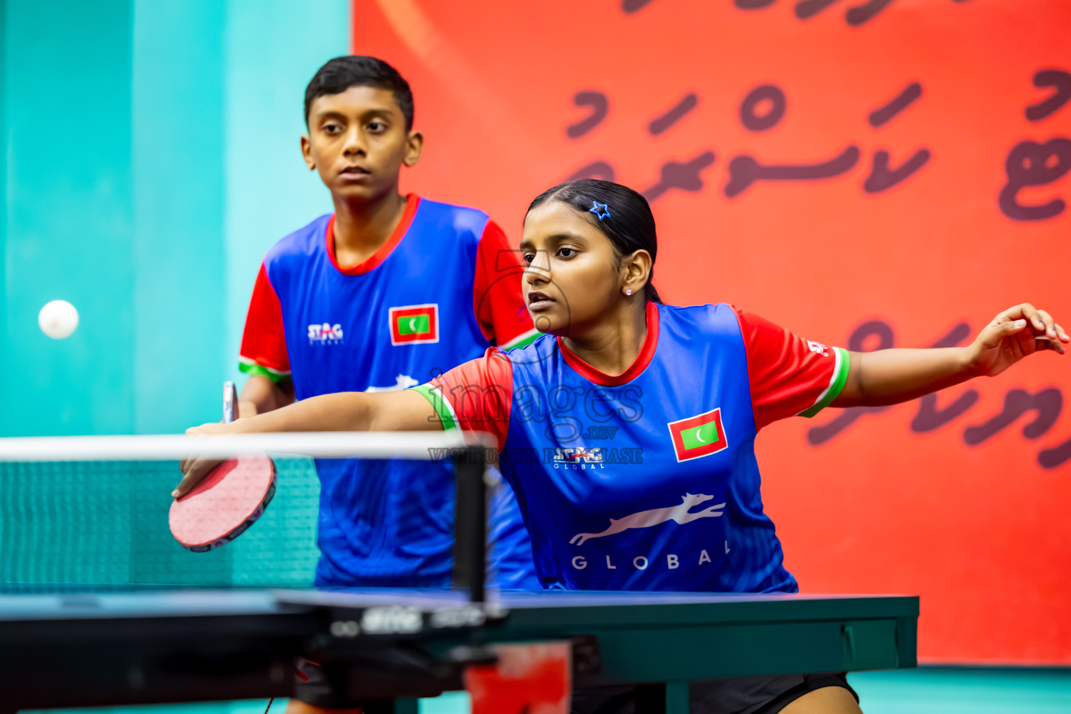 Day 2 of BML 63rd National Table Tennis Tournament 2025 was held on Tuesday, 26th August 2025 in Male' TT Hall, Male', Maldives. Photos: Nausham Waheed / images.mv