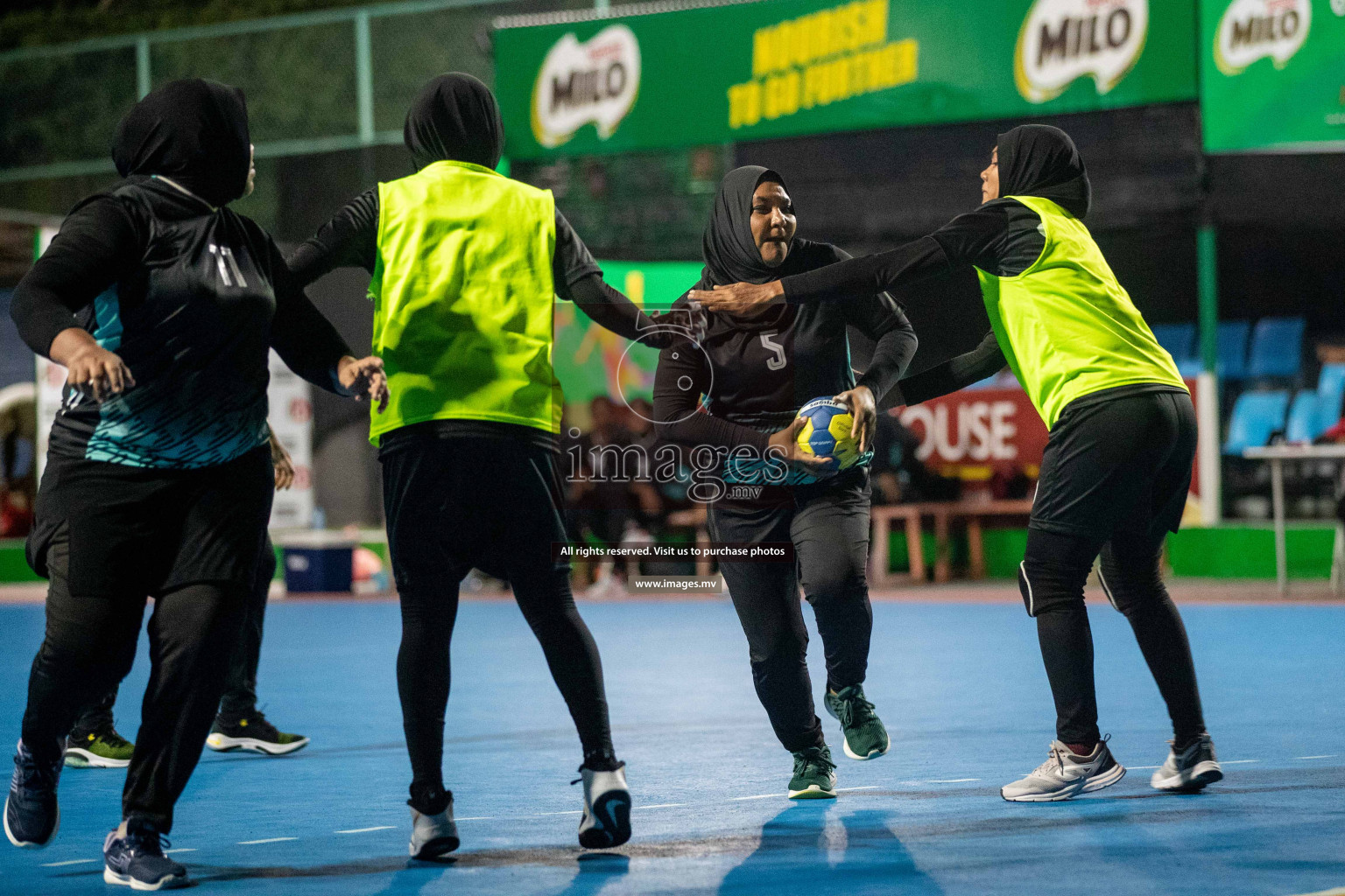 Day 6 of 6th MILO Handball Maldives Championship 2023, held in Handball ground, Male', Maldives on Thursday, 25th May 2023 Photos: Shuu Abdul Sattar/ Images.mv