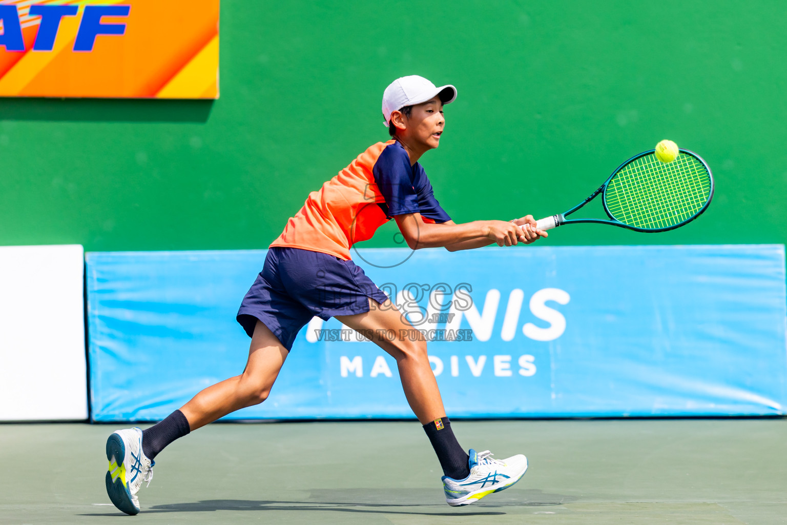 Day 4 of ATF Maldives Junior Open Tennis was held in Male' Tennis Court, Male', Maldives on Thursday, 12th December 2024. Photos: Nausham Waheed/ images.mv