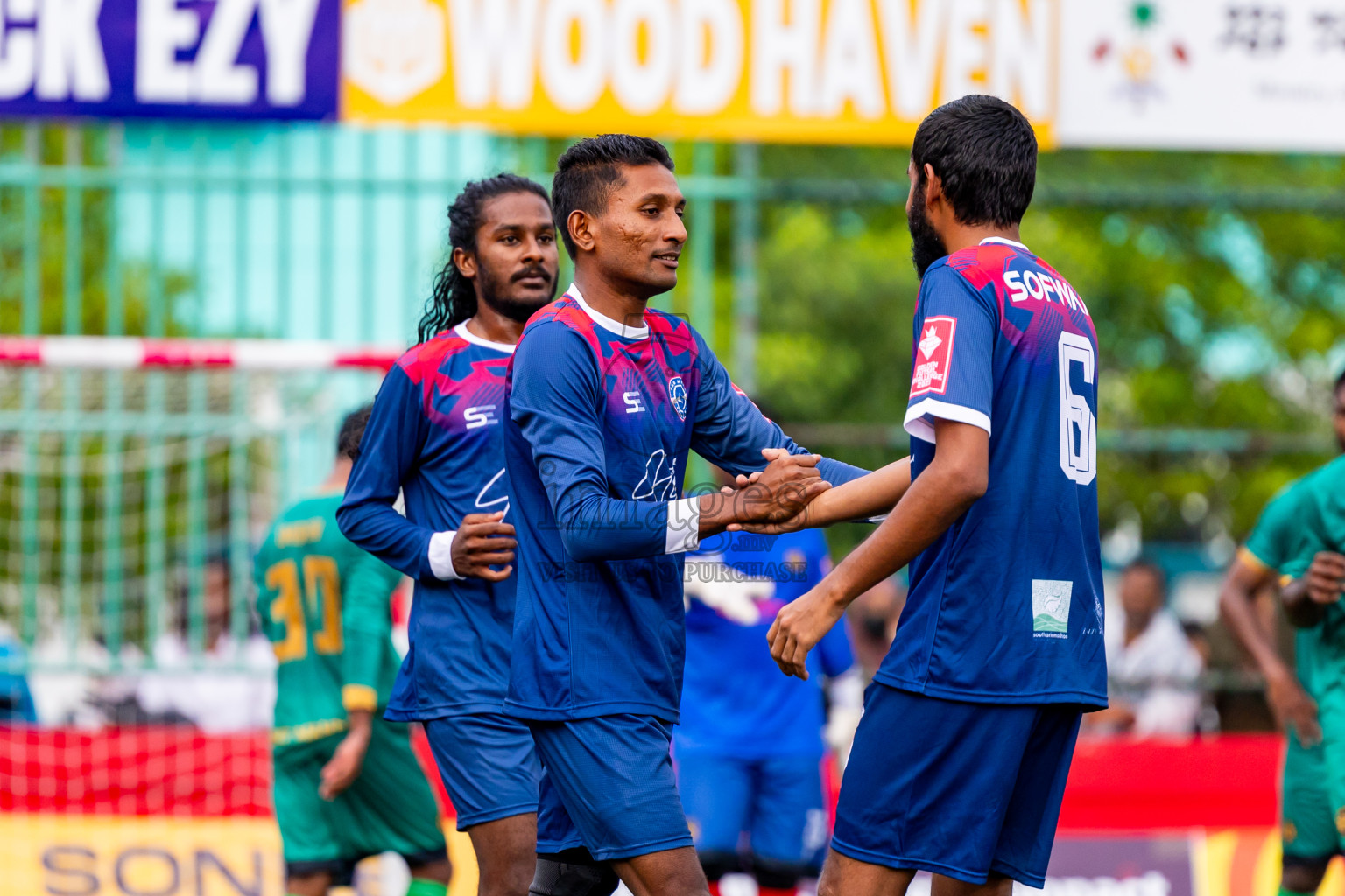 ADh Omadhoo VS ADh Mandhoo in Day 6 of Golden Futsal Challenge 2025 on Friday, 6th January 2025, in Hulhumale', Maldives Photos: Nausham Waheed / images.mv