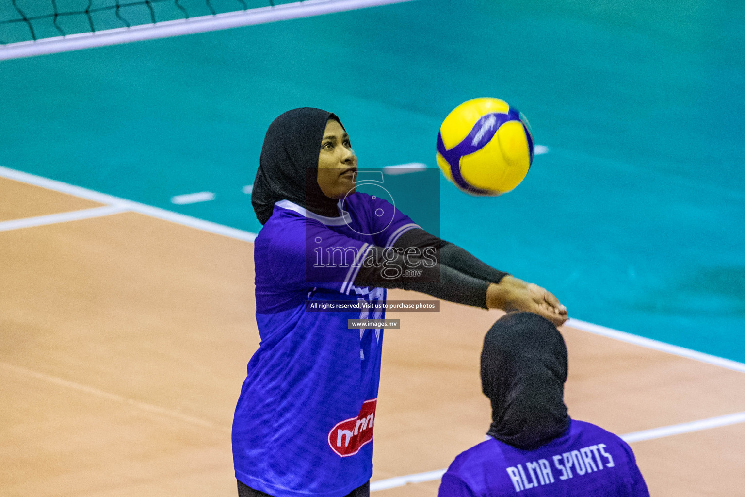 Volleyball Association Cup 2022-Women's Division-Match Day 6 was held in Male', Maldives on 28th May 2022 at Social Center Indoor Hall Photos By: Nausham Waheed /images.mv