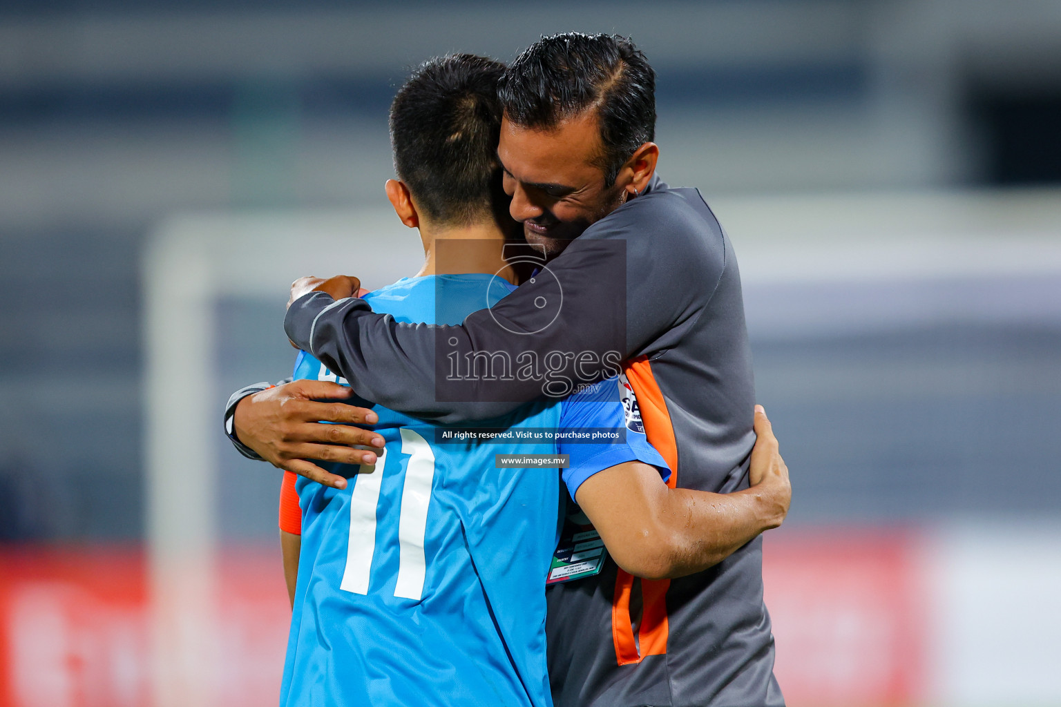 Lebanon vs India in the Semi-final of SAFF Championship 2023 held in Sree Kanteerava Stadium, Bengaluru, India, on Saturday, 1st July 2023. Photos: Nausham Waheed, Hassan Simah / images.mv