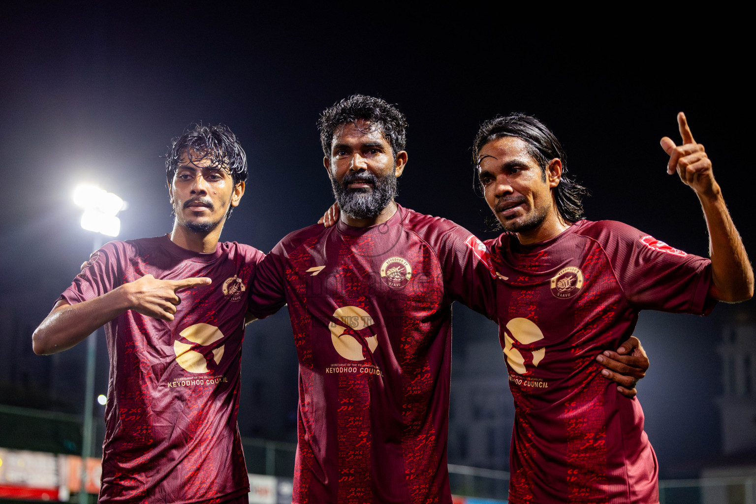 V Keyodhoo vs Adh Mandhoo in Zone round Day 27 of Golden Futsal Challenge 2025 was held on Friday , 31st January 2025, in Hulhumale', Maldives. Photos: Nausham Waheed / images.mv