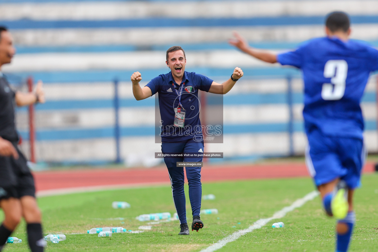 Kuwait vs Bangladesh in the Semi-final of SAFF Championship 2023 held in Sree Kanteerava Stadium, Bengaluru, India, on Saturday, 1st July 2023. Photos: Nausham Waheed, Hassan Simah / images.mv