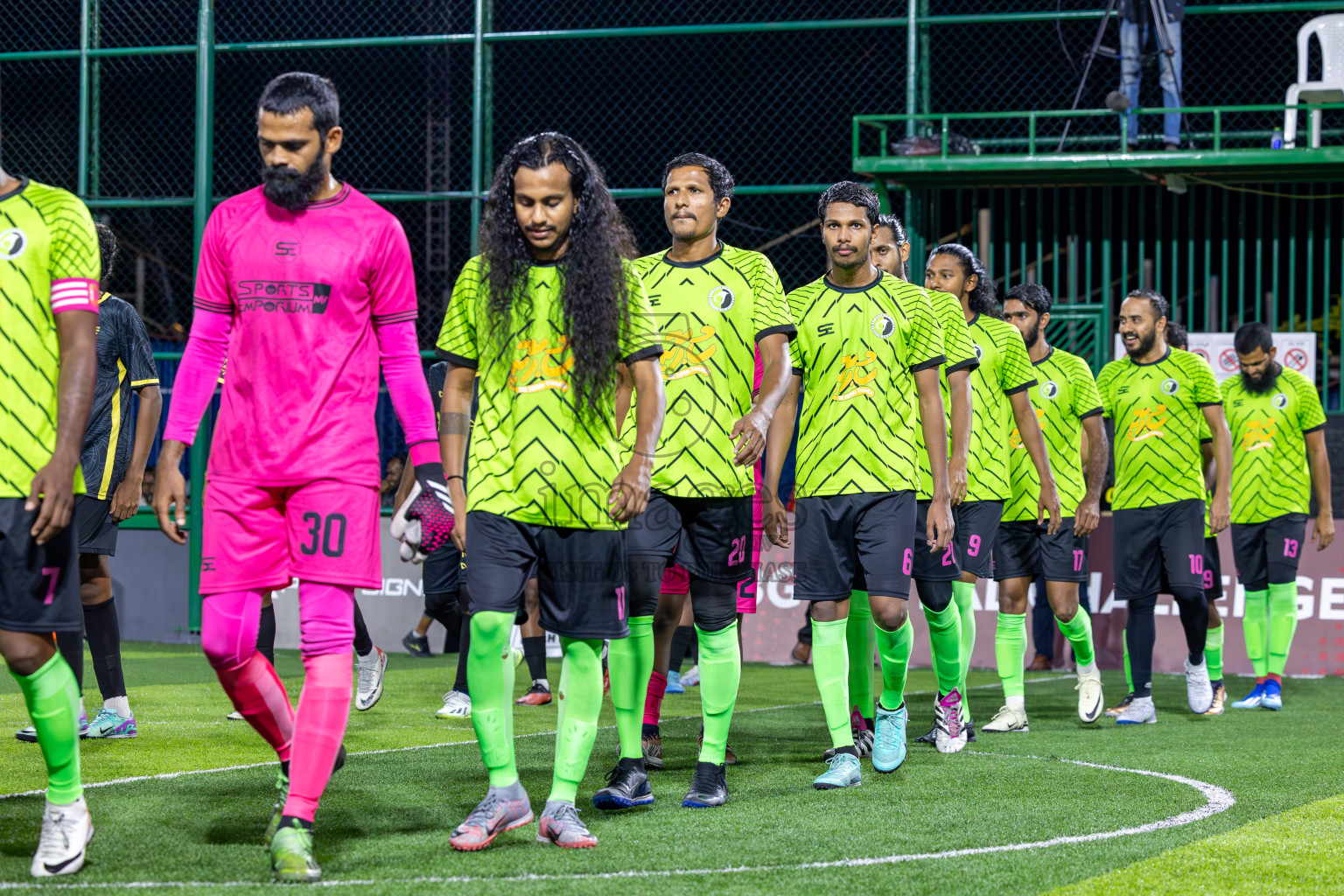 JJ Sports Club vs RDL in Finals of BG Futsal Challenge 2024 was held on Thursday , 4th April 2024, in Male', Maldives Photos: Ismail Thoriq / images.mv