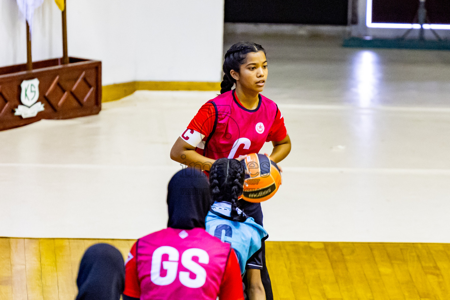 Day 14 of 25th Inter-School Netball Tournament was held in Social Center at Male', Maldives on Sunday, 25th August 2024. Photos: Nausham Waheed / images.mv