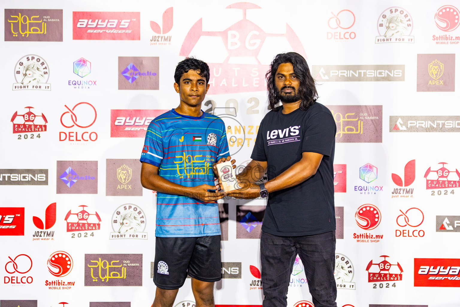 BG New Generation vs Invicto SC in Day 11 of BG Futsal Challenge 2024 was held on Friday, 22nd March 2024, in Male', Maldives Photos: Nausham Waheed / images.mv