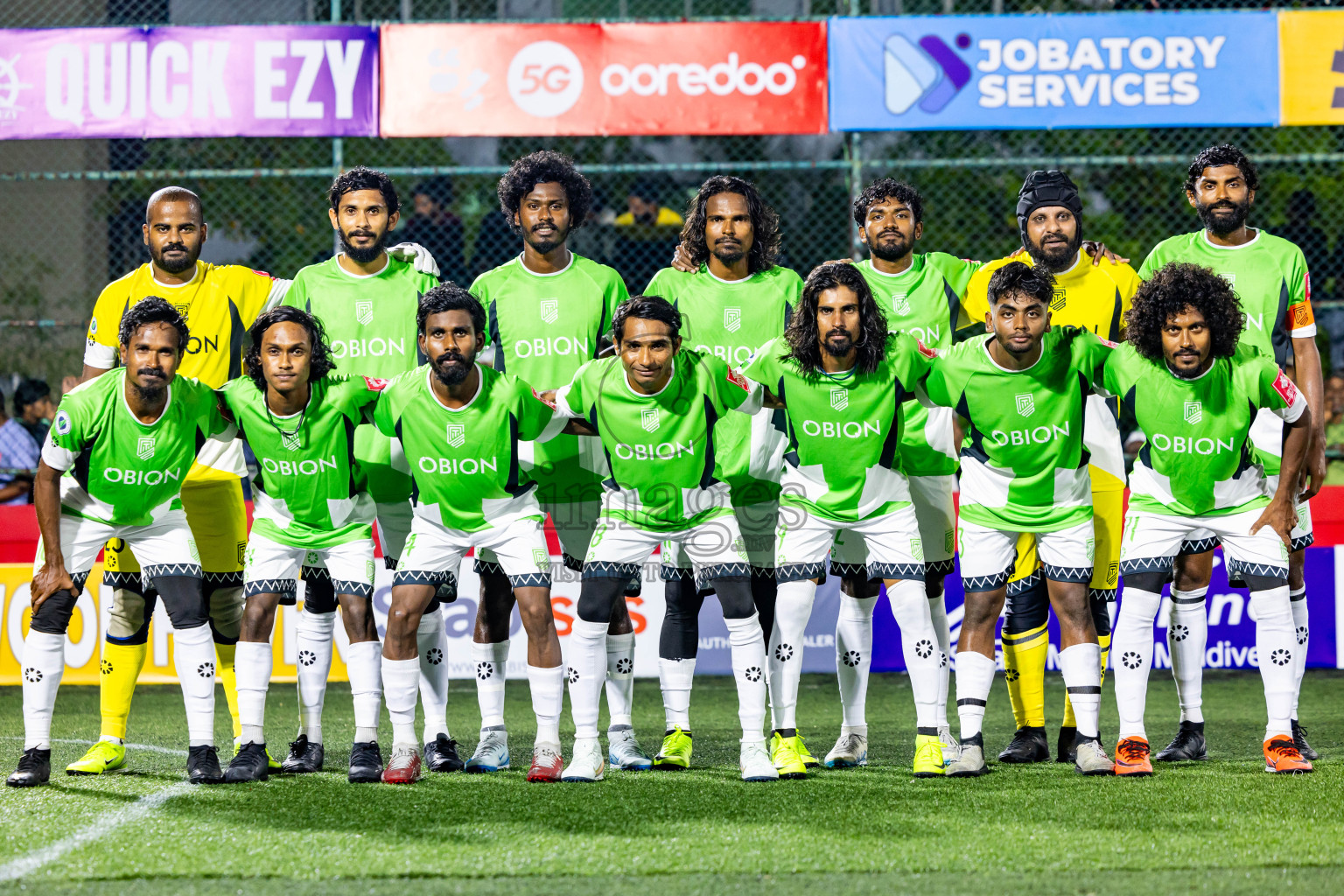 Hdh Naivaadhoo VS Hdh Nolhivaram in Day 9 of Golden Futsal Challenge 2025 was held on Monday, 13th January 2025, in Hulhumale', Maldives Photos: Nausham Waheed , Ismail Thoriq / images.mv