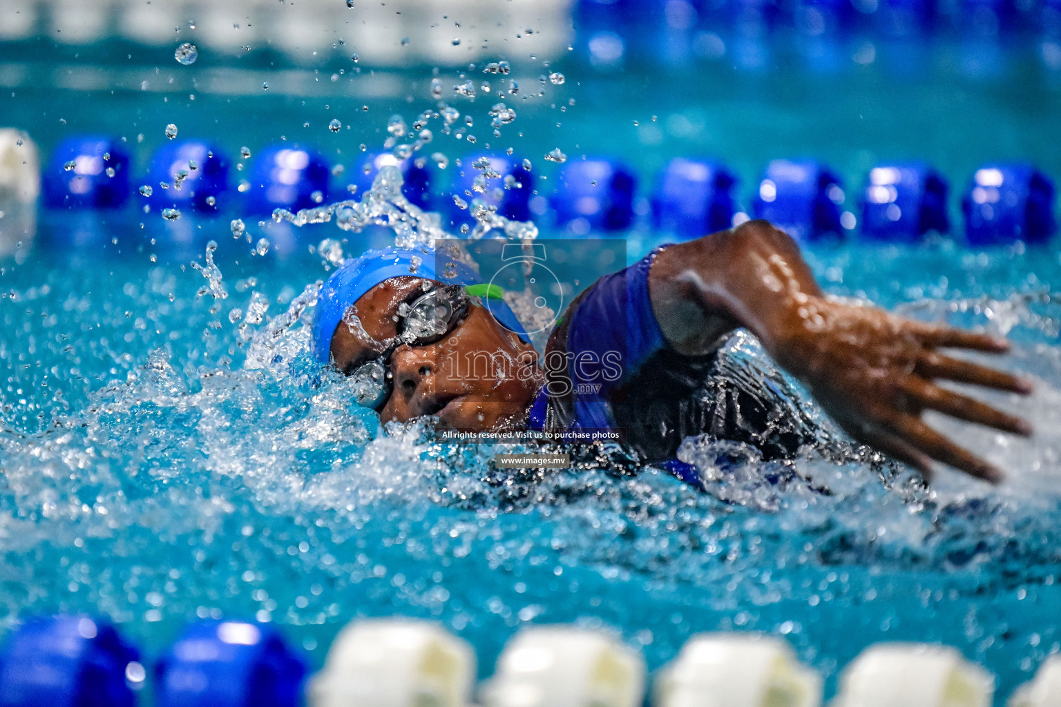 Day 4 of 18th Inter School Swimming Competition 22 on 2nd Sep 2022, held in Male', Maldives Photos: Nausham Waheed / Images.mv