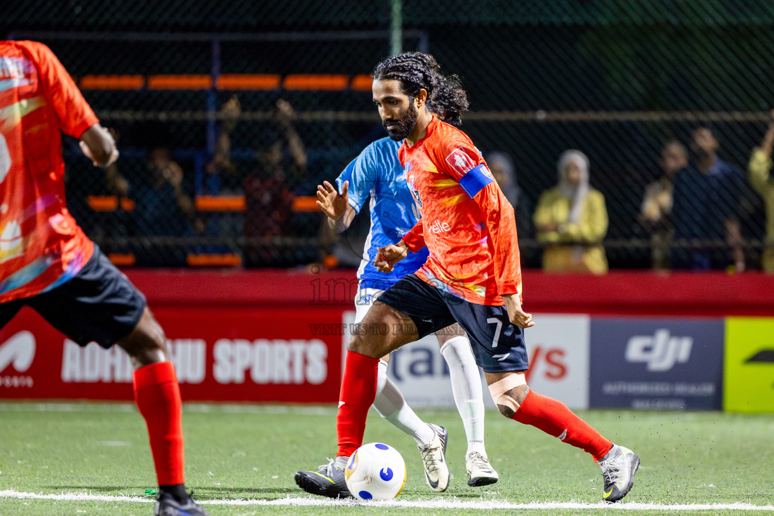 Sh Kanditheemu vs Sh Milandhoo in Day 11 of Golden Futsal Challenge 2025 was held on Wednesday, 15th January 2025, in Hulhumale', Maldives Photos: Nausham Waheed / images.mv