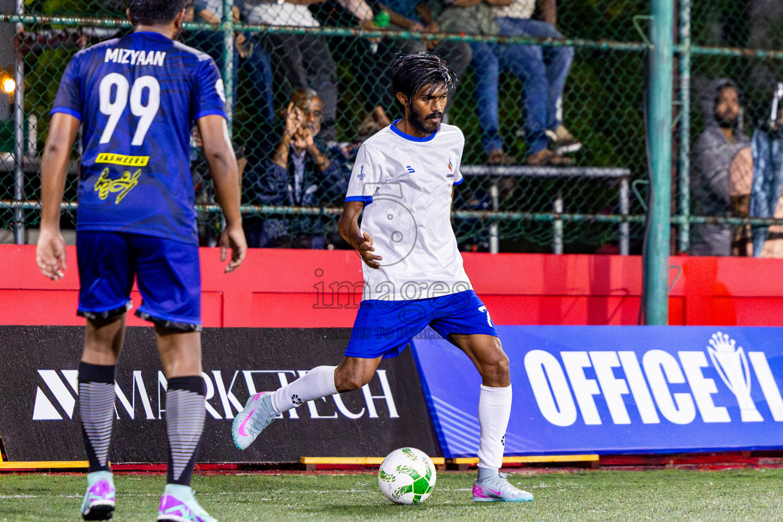 Fenaka vs Mifco in Day 14 of Office League 2025 was held on Tuesday, 29th April 2025 in Hulhumale', Maldives. Photos: Nausham Waheed / images.mv
