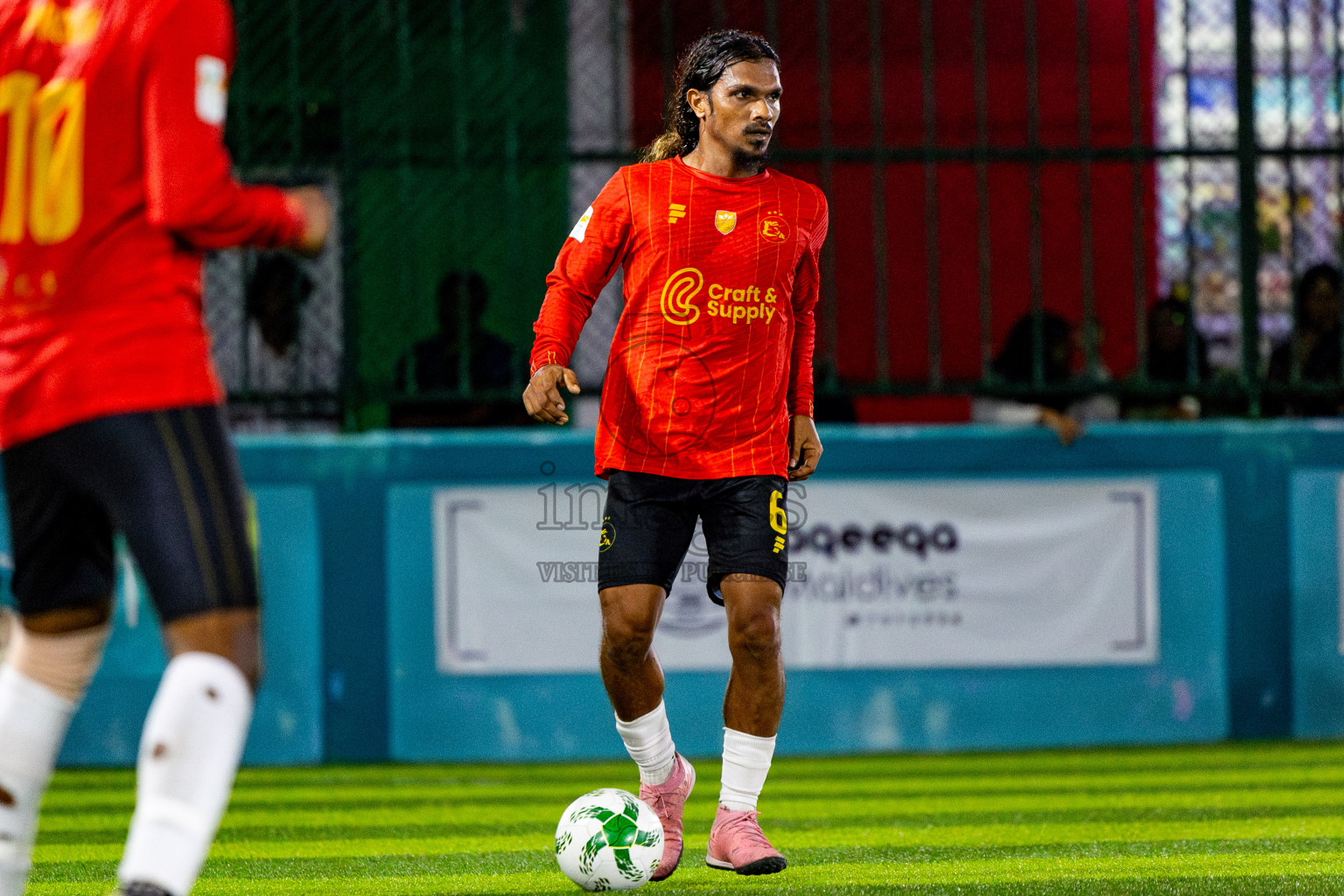 J Kovi Goani vs Fools SC in Day 2 of Laamehi Dhiggaru Ekuveri Futsal Challenge 2025 was held on Friday, 25th July 2025, at Dhiggaru Futsal Ground, Dhiggaru, Maldives Photos: Nausham Waheed  / images.mv
