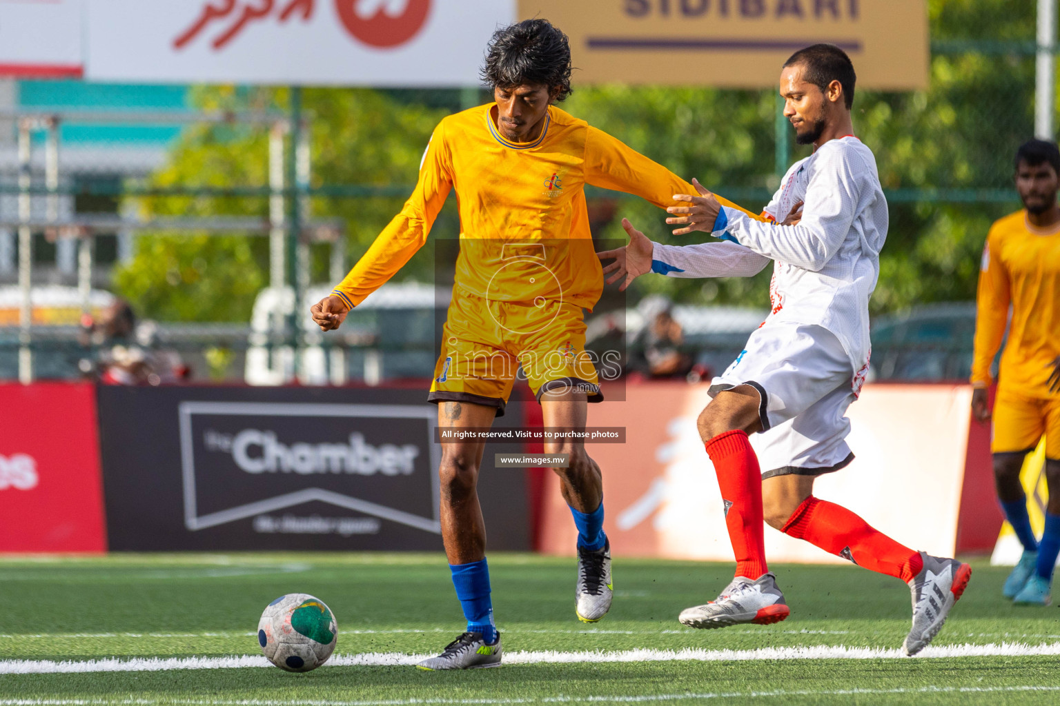 Customs RC vs ERFC in Club Maldives Cup 2023 held in Hulhumale, Maldives, on Monday, 24th July 2023. Photos: Ismail Thoriq / images.mv