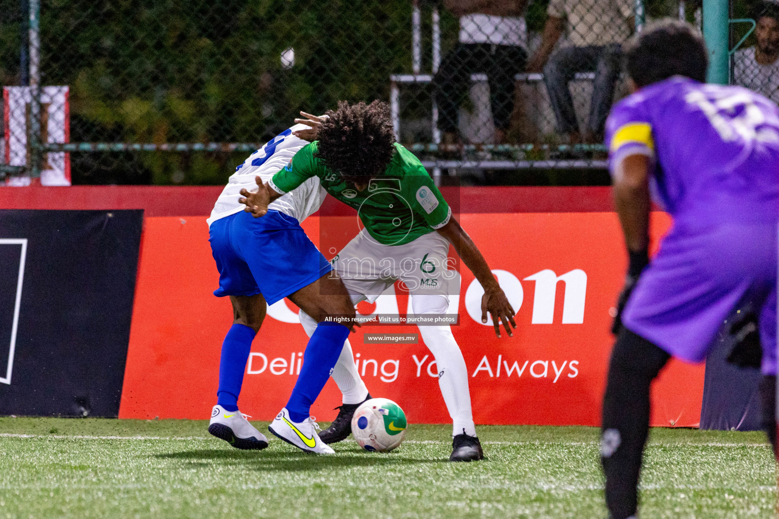 Hulhumale Hospital vs PSM in Club Maldives Cup Classic 2023 held in Hulhumale, Maldives, on Saturday, 22nd July 2023 Photos: Hassan Simah/ images.mv