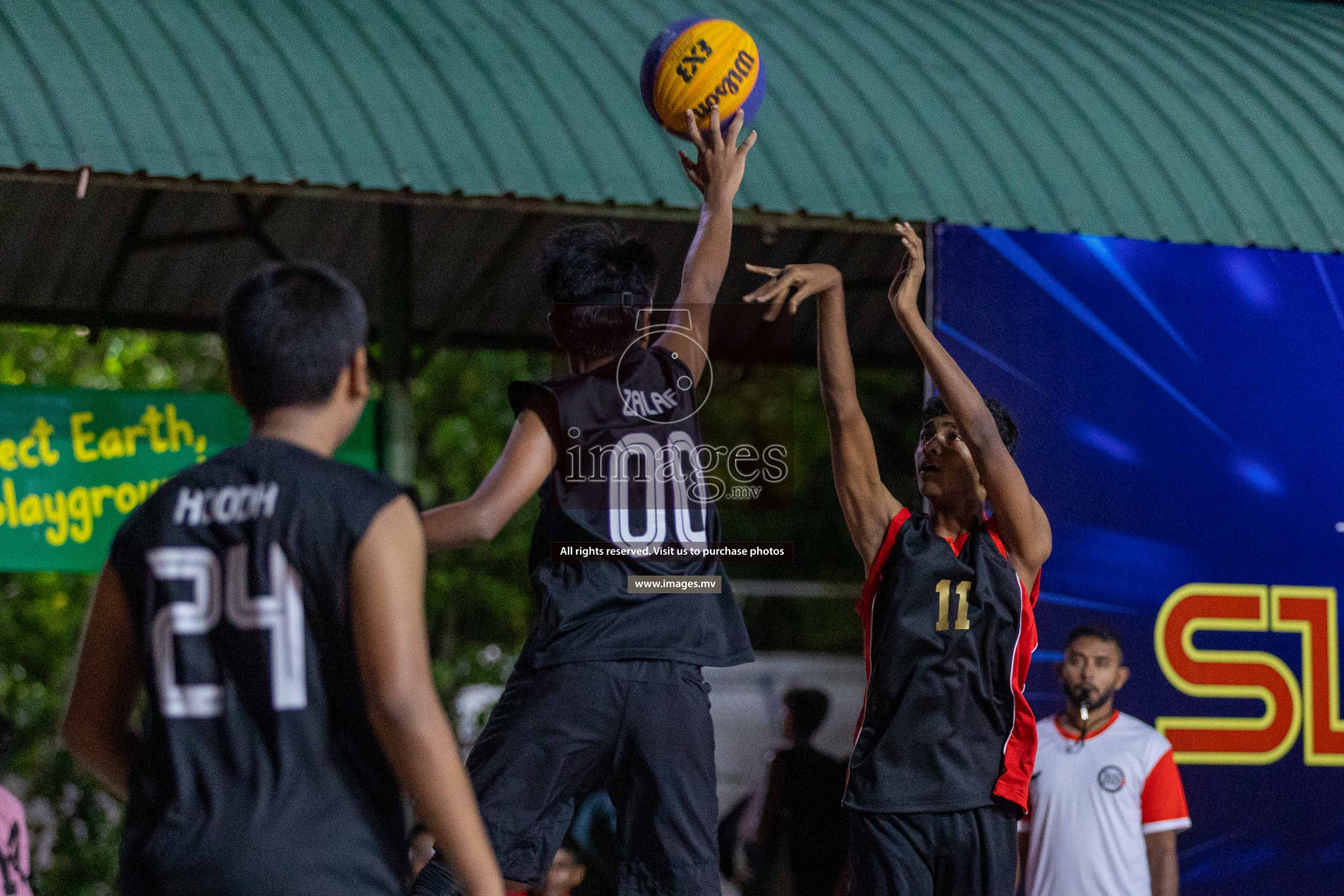 Day 5 of Slamdunk by Sosal on 16th April 2023 held in Male'. Photos: Ismail Thoriq / images.mv