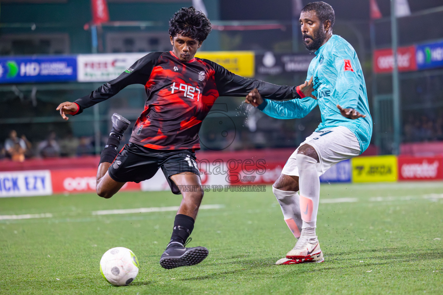 AA Mathiveri vs ADh Maamigili on Day 34 of Golden Futsal Challenge 2024 was held on Monday, 19th February 2024, in Hulhumale', Maldives
Photos: Mohamed Mahfooz Moosa / images.mv