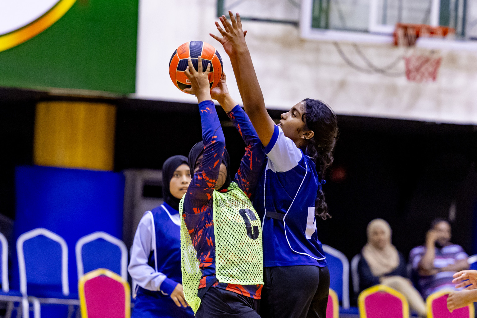 Day 10 of 25th Inter-School Netball Tournament was held in Social Center at Male', Maldives on Tuesday, 20th August 2024. Photos: Nausham Waheed / images.mv