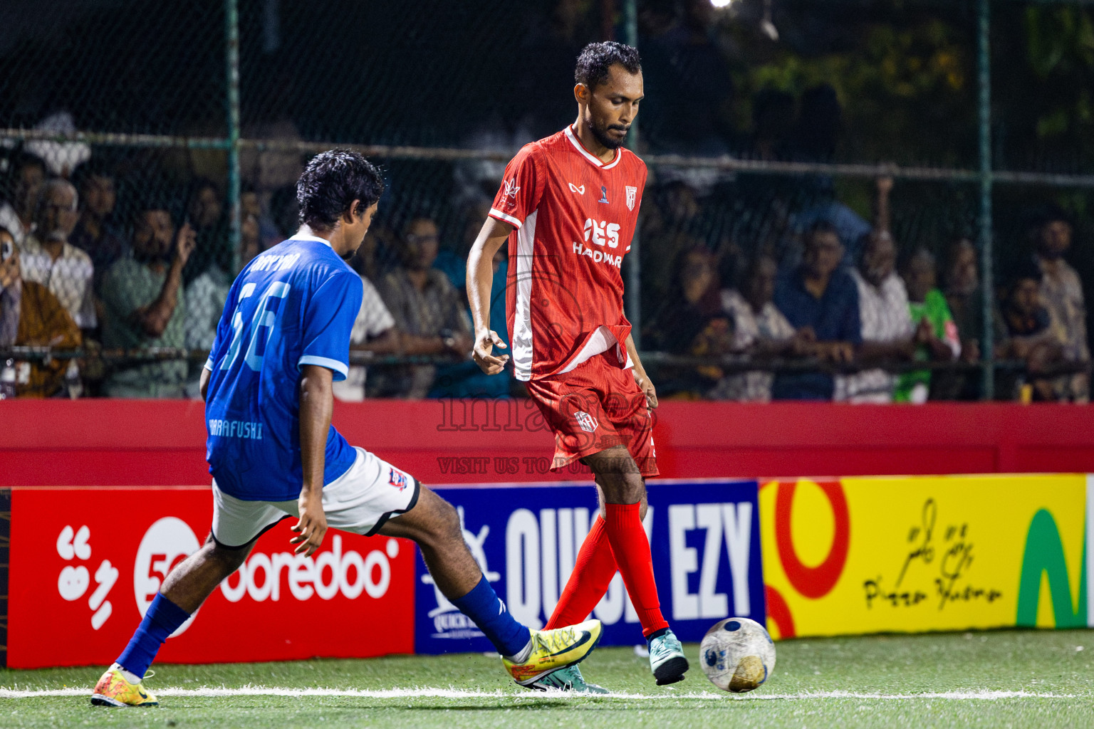 HA Kelaa vs HA Hoarafushi in Day 13 of Golden Futsal Challenge 2025 was held on Friday, 17th January 2025, in Hulhumale', Maldives. Photos: Nausham Waheed / images.mv