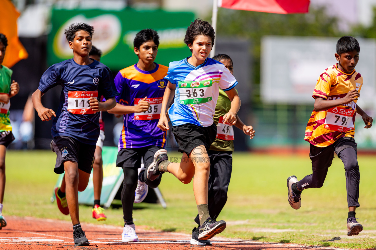 Day 3 of Athletics Championships 2026 (School Edition) was held at Ekuveni Running Track, Male', Maldives on Monday, 12th October 2026. Photos: Nausham Waheed, Hussain Zain Ali, Mohamed Shavir Rasheed / images.mv
