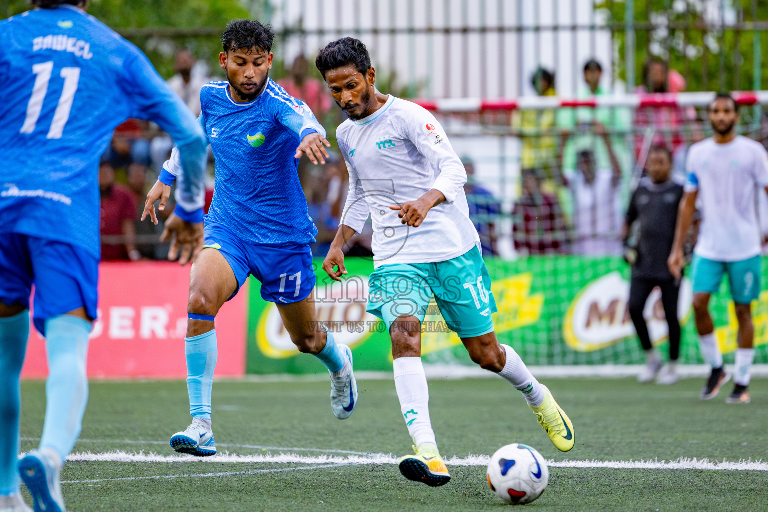 MPL vs Club Fen in Round of 16 of Club Maldives Cup 2024 held in Rehendi Futsal Ground, Hulhumale', Maldives on Wednesday, 9th October 2024. Photos: Nausham Waheed / images.mv