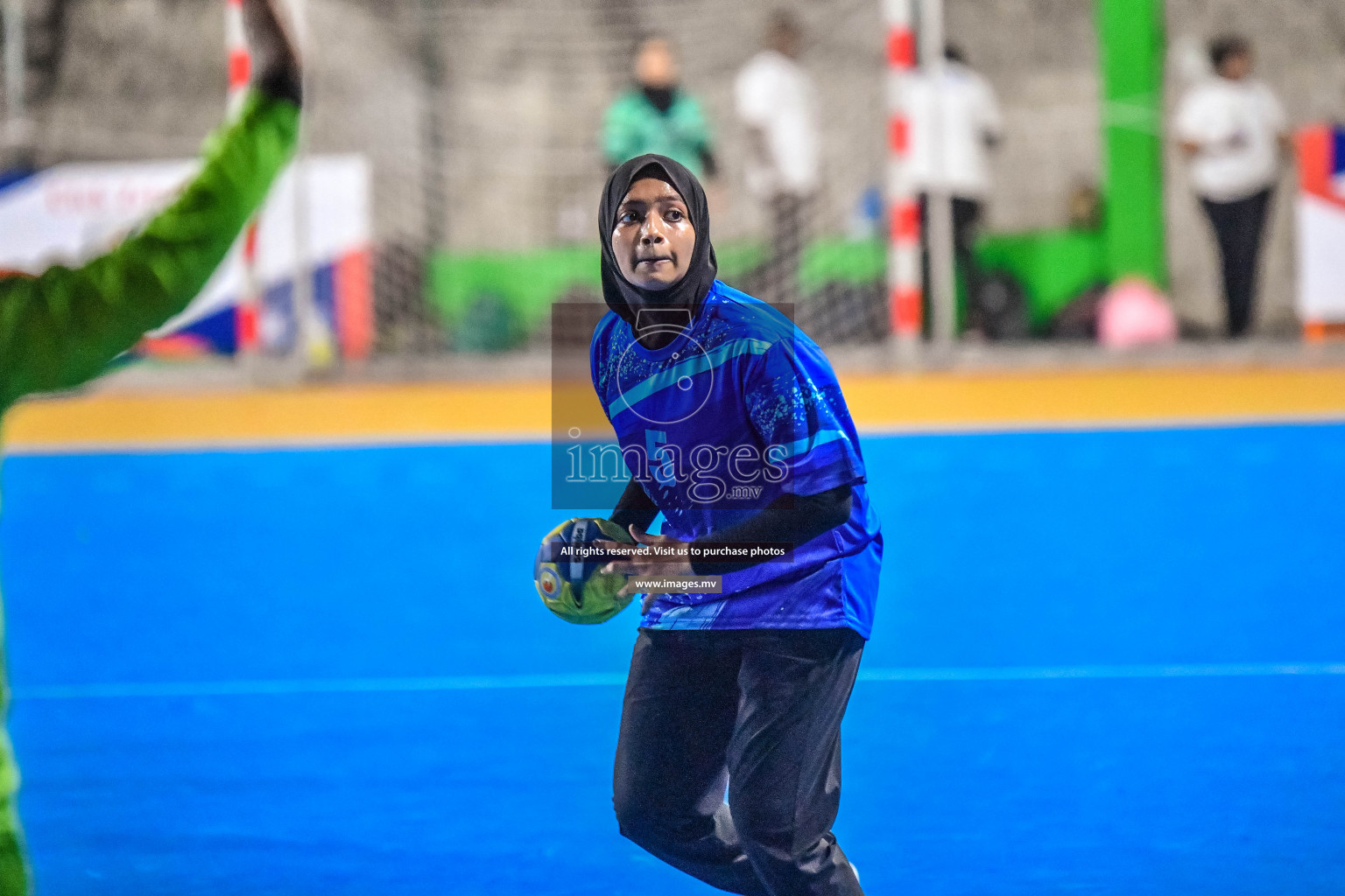 Day 9 of Milo 6th Inter Office Handball Tournament 2022 - Photos by Nausham Waheed