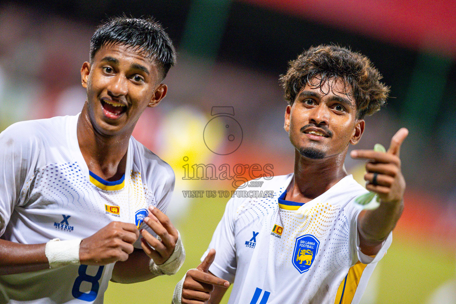 Maldives vs Sri Lanka in Day 1 of SAFF U20 Championship 2026 was held in National Football Stadium, Male' Maldives on Monday, 23rd March 2026. Photos: Ismail Thoriq, Mohamed Mahfooz Moosa / images.mv