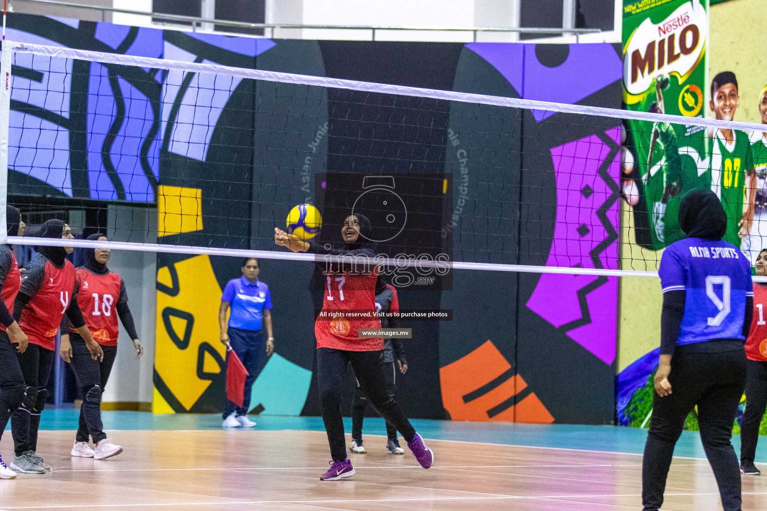 Volleyball Association Cup 2022-Women's Division-Match Day 1 was held in Male', Maldives on Tuesday, 24th May 2022.  Photos By: Ismail Thoriq / images.mv