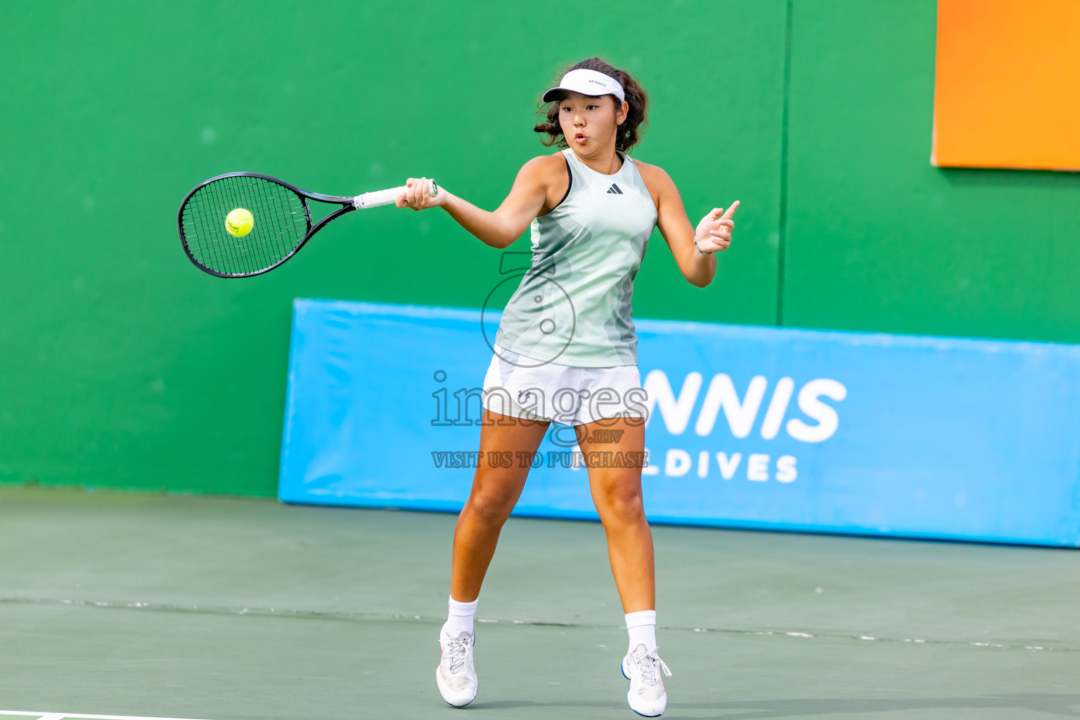 Day 7 of ATF Maldives Junior Open Tennis was held in Male' Tennis Court, Male', Maldives on Wednesday, 18th December 2024. Photos: Nausham Waheed/ images.mv