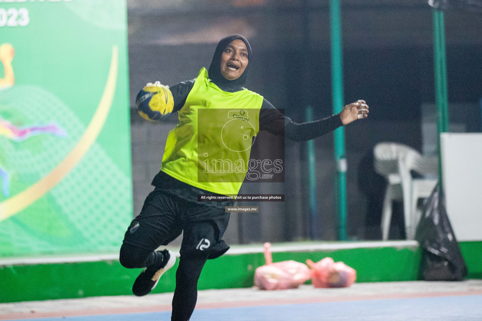 Day 6 of 6th MILO Handball Maldives Championship 2023, held in Handball ground, Male', Maldives on Thursday, 25th May 2023 Photos: Shuu Abdul Sattar/ Images.mv