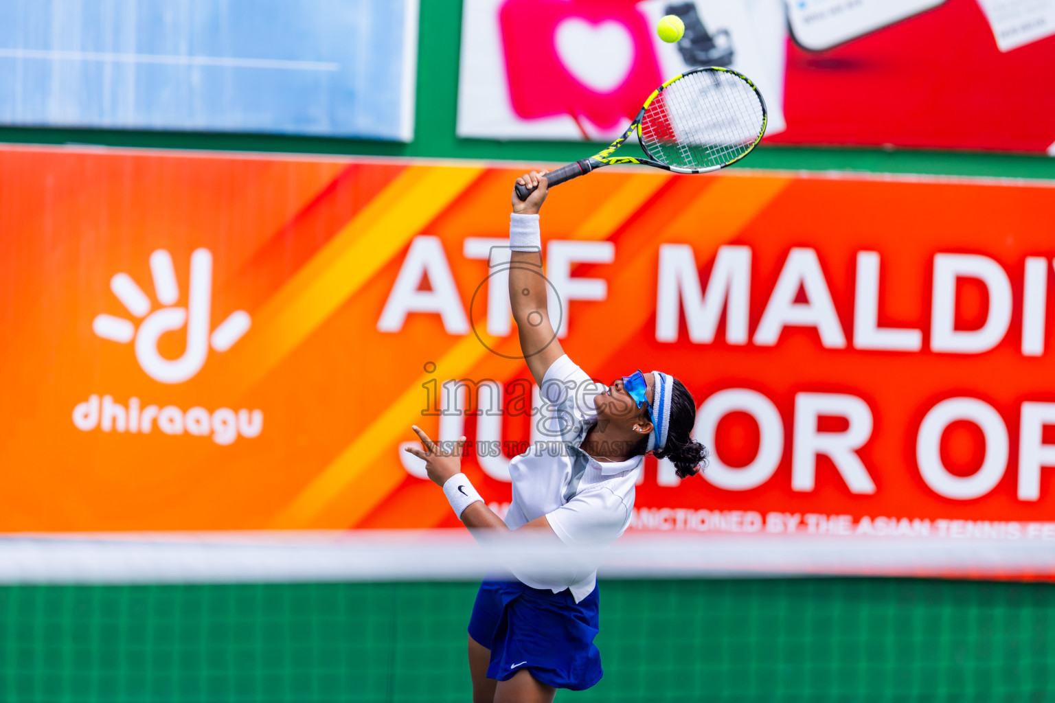 Day 9 of ATF Maldives Junior Open Tennis was held in Male' Tennis Court, Male', Maldives on Friday, 20th December 2024. Photos: Nausham Waheed/ images.mv