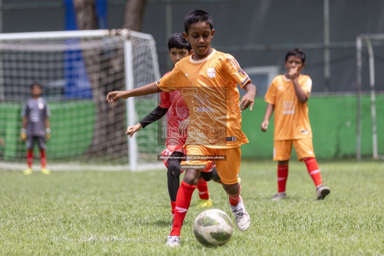 Day 1 of Nestle kids football fiesta, held in Henveyru Football Stadium, Male', Maldives on Wednesday, 11th October 2023 Photos: Shut Abdul Sattar/ Images.mv