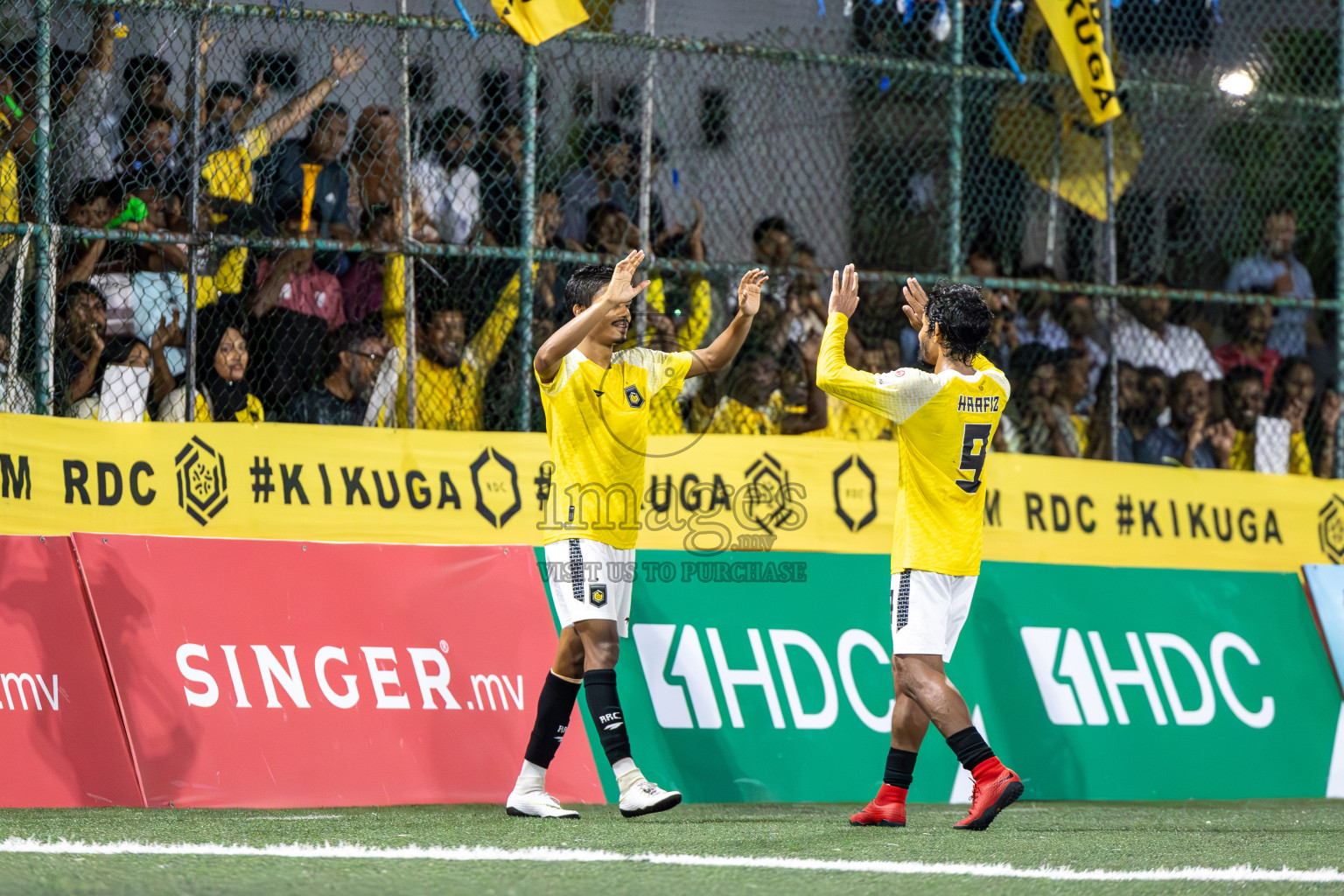 RRC vs Ooredoo Maldives in Club Maldives Cup 2024 held in Rehendi Futsal Ground, Hulhumale', Maldives on Saturday, 28th September 2024. Photos: Ismail Thoriq / images.mv