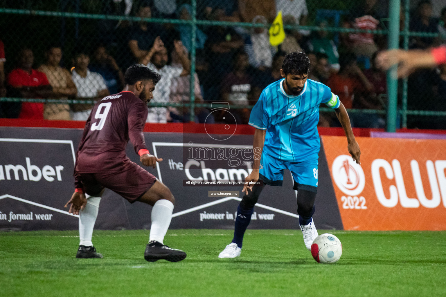 MACL vs Trade Club in Club Maldives Cup 2022 was held in Hulhumale', Maldives on Sunday, 9th October 2022. Photos: Hassan Simah / images.mv