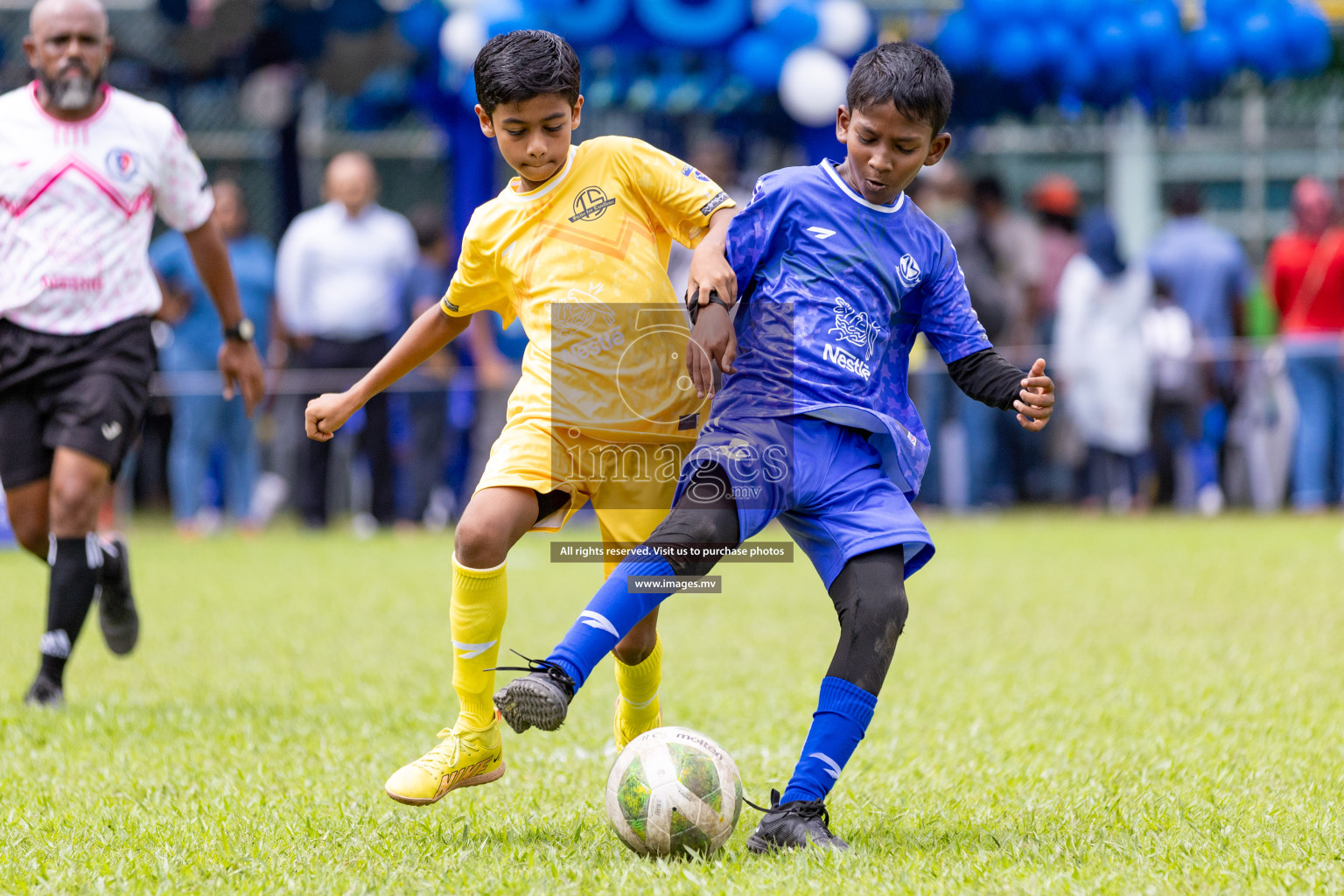 Day 1 of Milo kids football fiesta, held in Henveyru Football Stadium, Male', Maldives on Wednesday, 11th October 2023 Photos: Nausham Waheed/ Images.mv