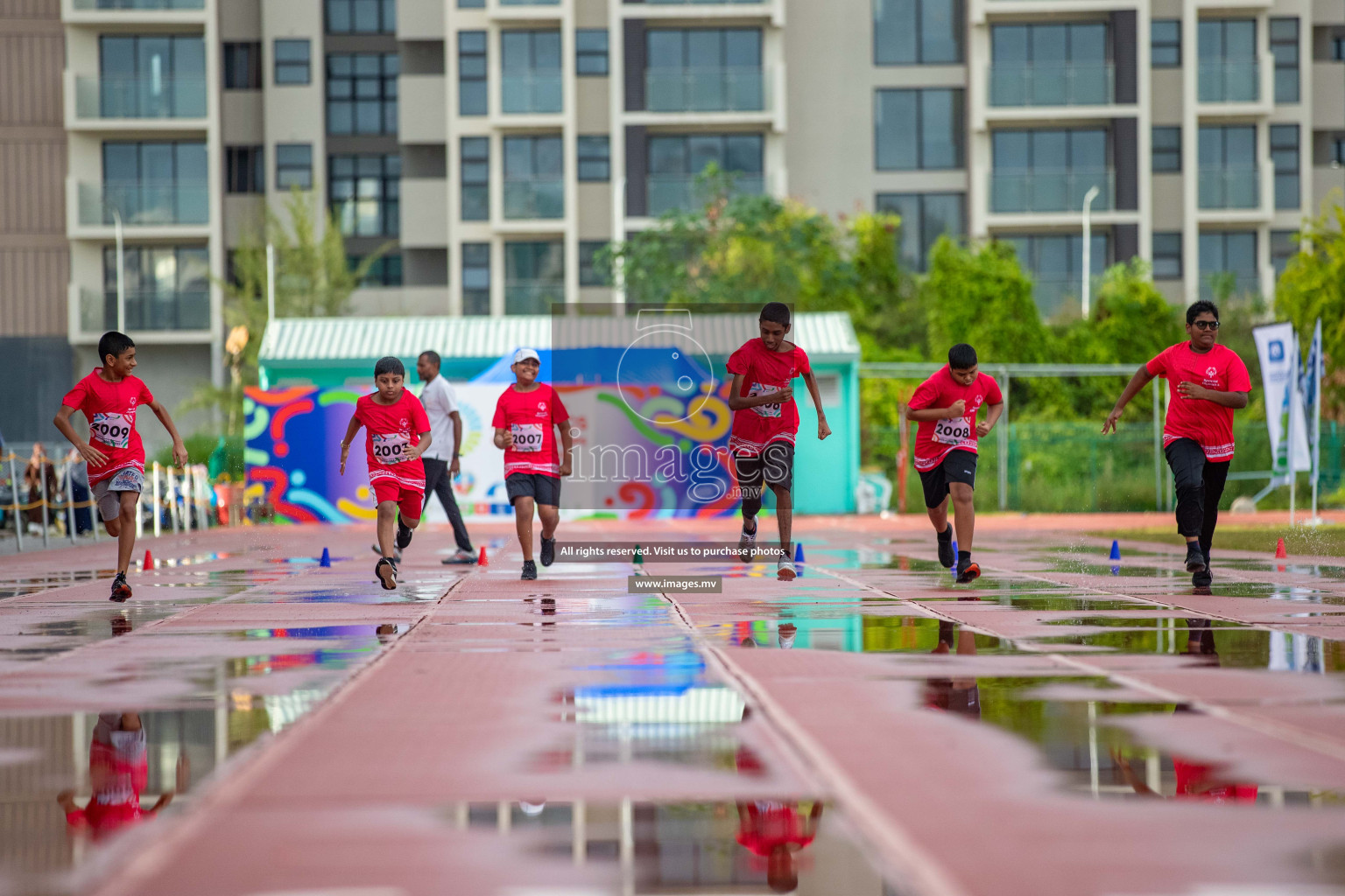 Day one of Inter School Athletics Championship 2023 was held at Hulhumale' Running Track at Hulhumale', Maldives on Saturday, 14th May 2023. Photos: Nausham Waheed / images.mv