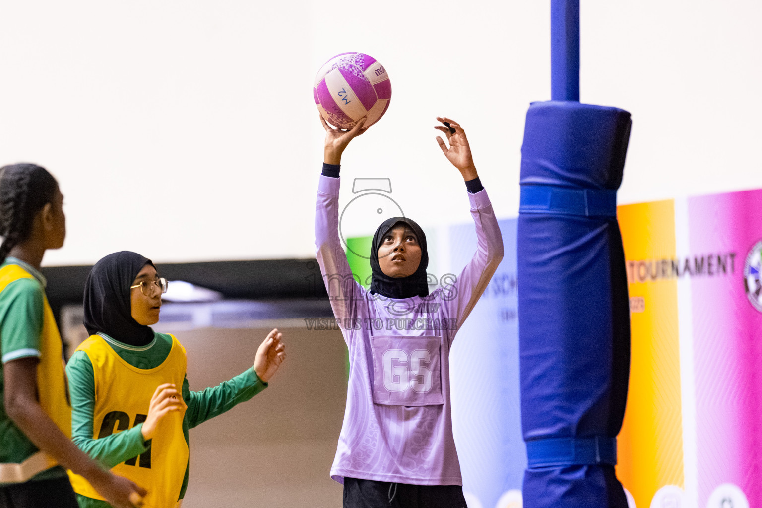 Day 15 of 26th Inter-School Netball Tournament 2025 was held in Social Center Indoor Hall on Wednesday, 5th November 2025. Photos: Mohamed Mahfooz Moosa, Raaif Yoosuf / images.mv
