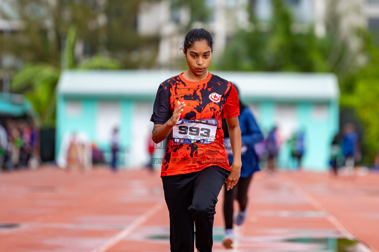 Day 1 of MWSC Interschool Athletics Championships 2024 held in Hulhumale Running Track, Hulhumale, Maldives on Saturday, 9th November 2024. 
Photos by: Ismail Thoriq, Hassan Simah / Images.mv