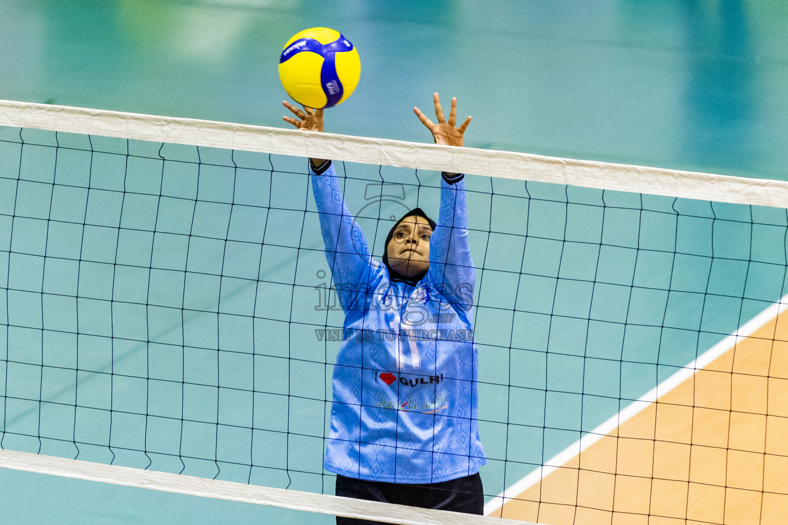 Day 2 of Women's Division of Milo VAM Cup 2024 held in Male', Maldives on Wednesday, 9th July 2024 at Social Center Indoor Hall Photos By: Nausham Waheed / images.mv