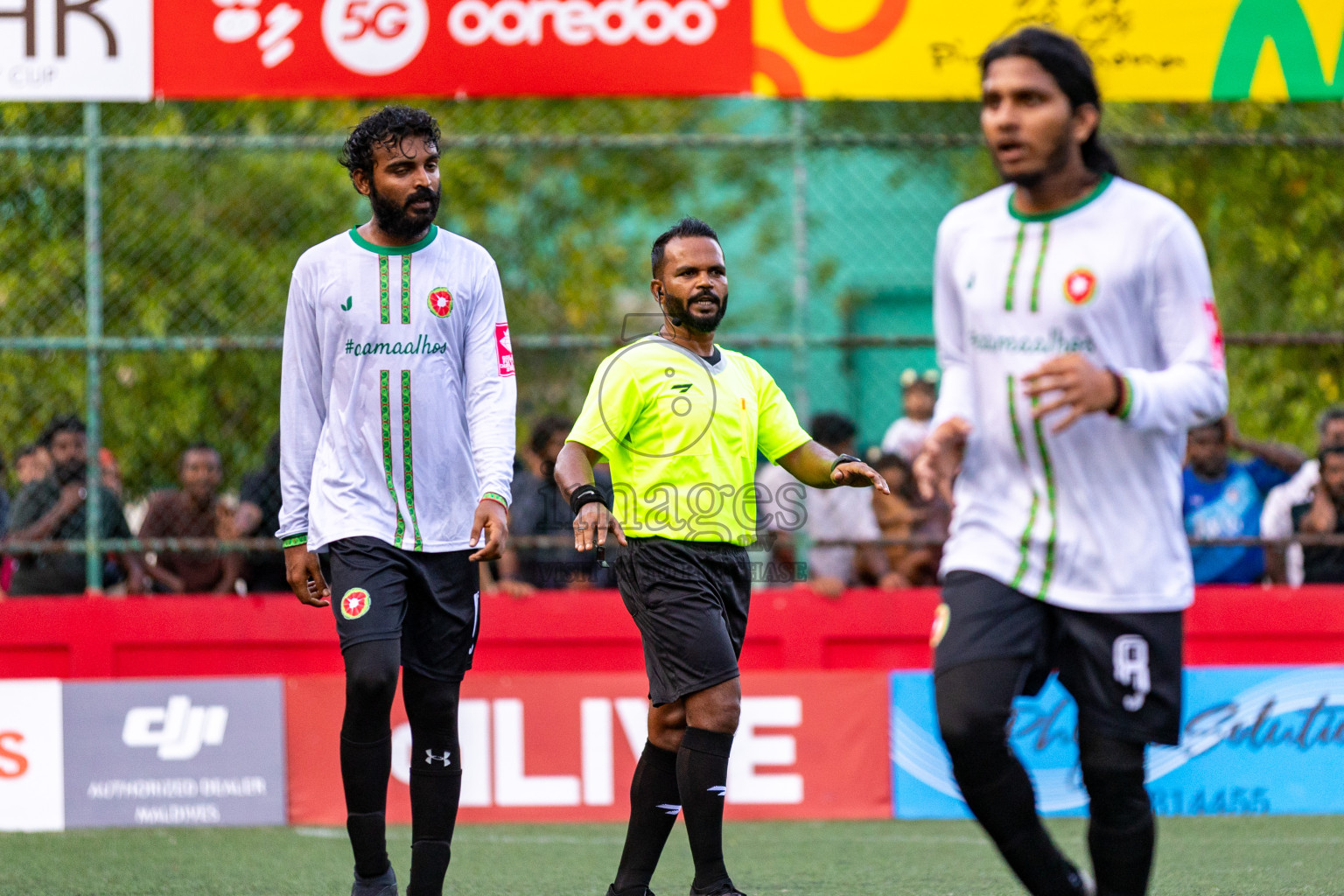 AA. Maalhos VS AA. Bodufolhudhoo in Day 7 of Golden Futsal Challenge 2025 was held on Saturday, 11th January 2025, in Hulhumale', Maldives 
Photos: Hassan Simah / images.mv