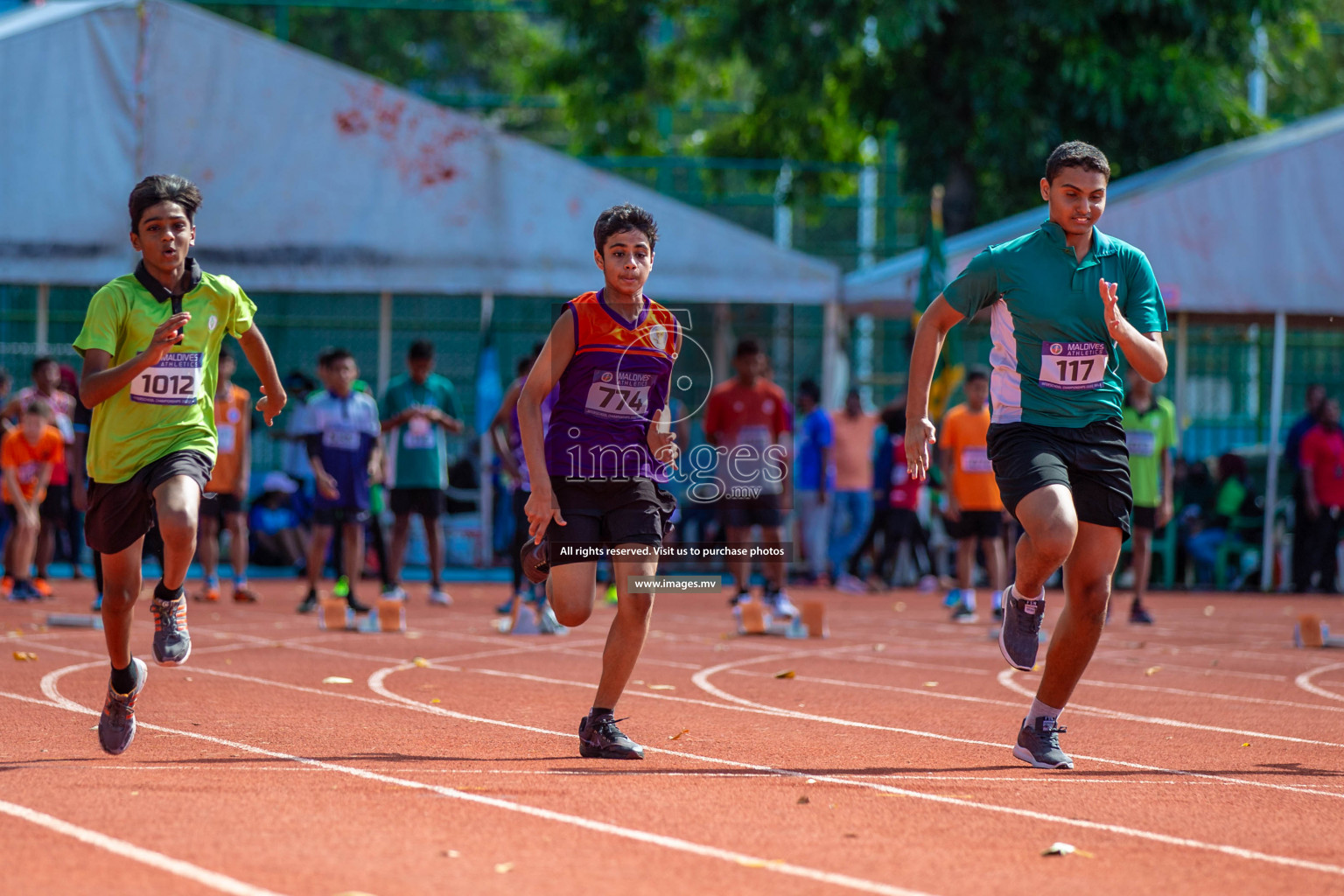 Day 1 of Inter-School Athletics Championship held in Male', Maldives on 22nd May 2022. Photos by: Maanish / images.mv