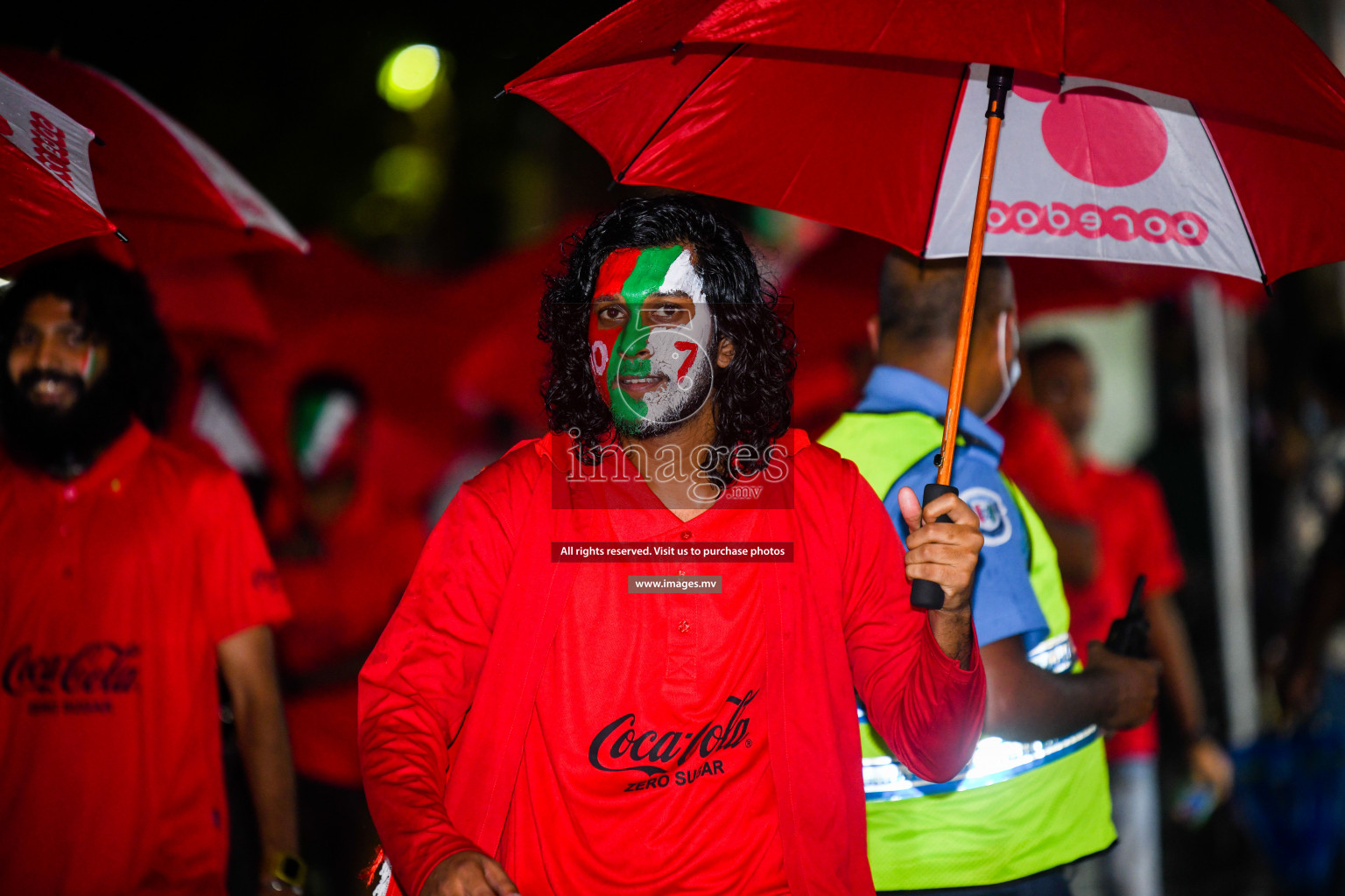 Maldives vs Nepal in SAFF Championship 2021 held on 1st October 2021 in Galolhu National Stadium, Male', Maldives