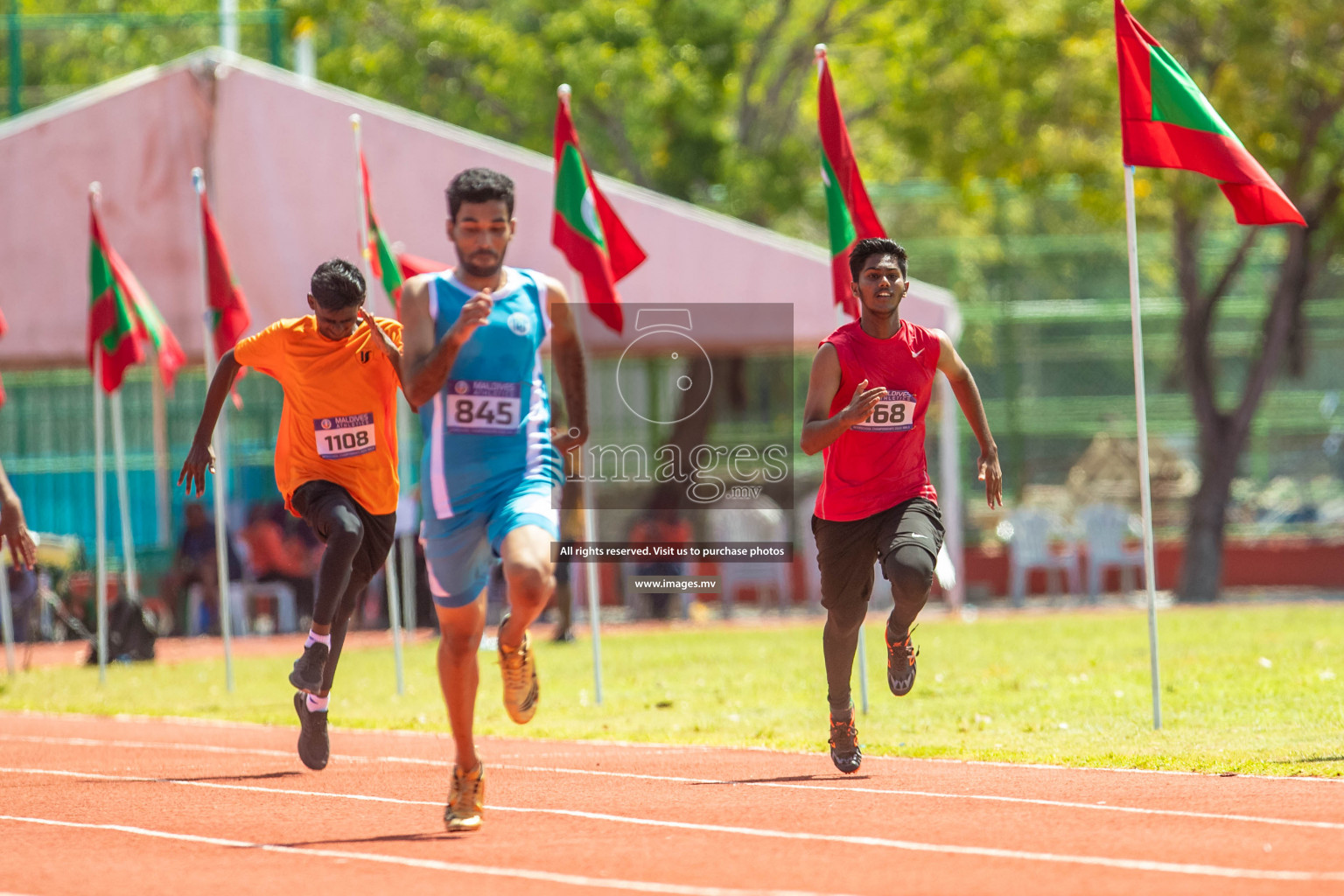 Day 1 of Inter-School Athletics Championship held in Male', Maldives on 22nd May 2022. Photos by: Maanish / images.mv