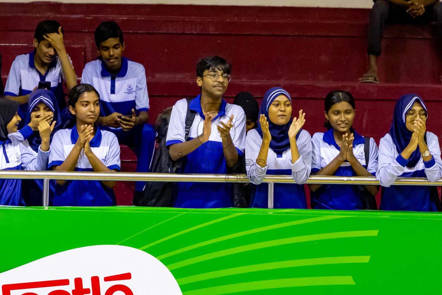 Day 6 of 25th Inter-School Netball Tournament was held in Social Center at Male', Maldives on Thursday, 15th August 2024. Photos: Nausham Waheed / images.mv