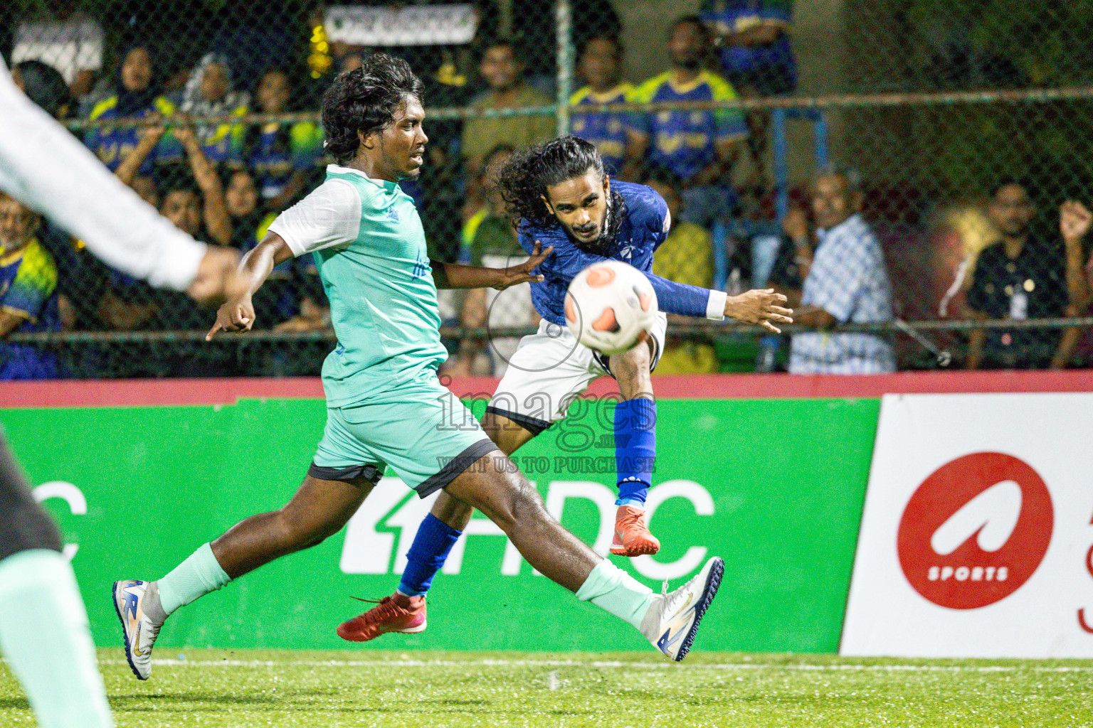MACL vs Club Immigration in Day 7 of Club Maldives Cup 2025 was held in Rehendhi Futsal Ground, Hulhumale', Maldives on Tuesday, 7 October 2025. 
Photos: Hassan Simah / images.mv