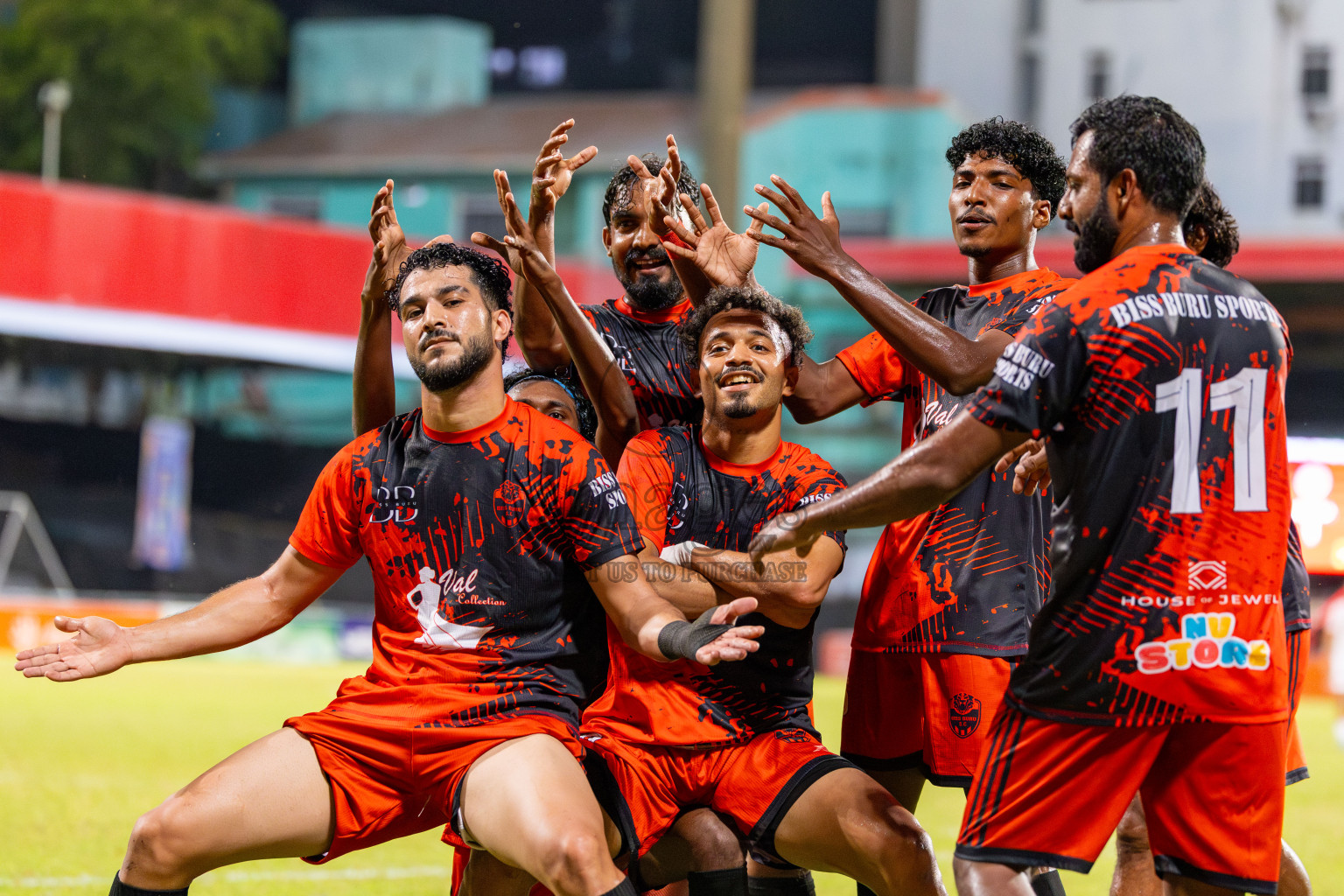 K. Huraa vs Biss Buru Sports Club in Dhivehi Premier League 2026/27 Qualifiers was held at National Football Stadium, Male', Maldives on Saturday, 20th June 2026.
Photos:  Ismail Thoriq / images.mv