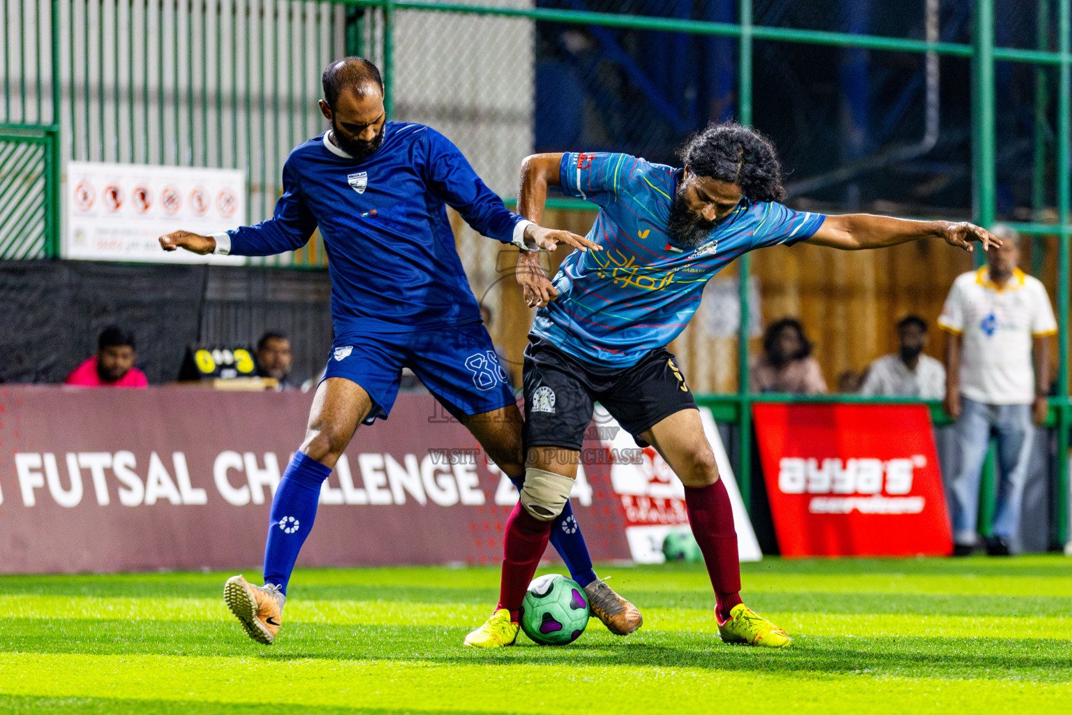 BG New Generation vs Escolar FC in Day 7 of BG Futsal Challenge 2024 was held on Monday, 18th March 2024, in Male', Maldives Photos: Nausham Waheed / images.mv